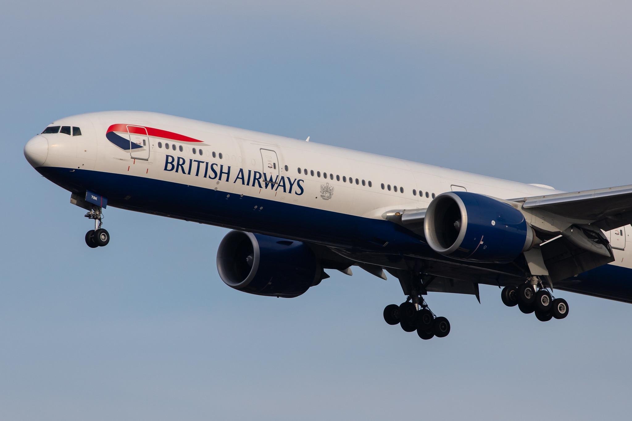 London Heathrow Airport: British Airways (BA / BAW) |  Boeing 777-336(ER) B77W | G-STBK | MSN 42121