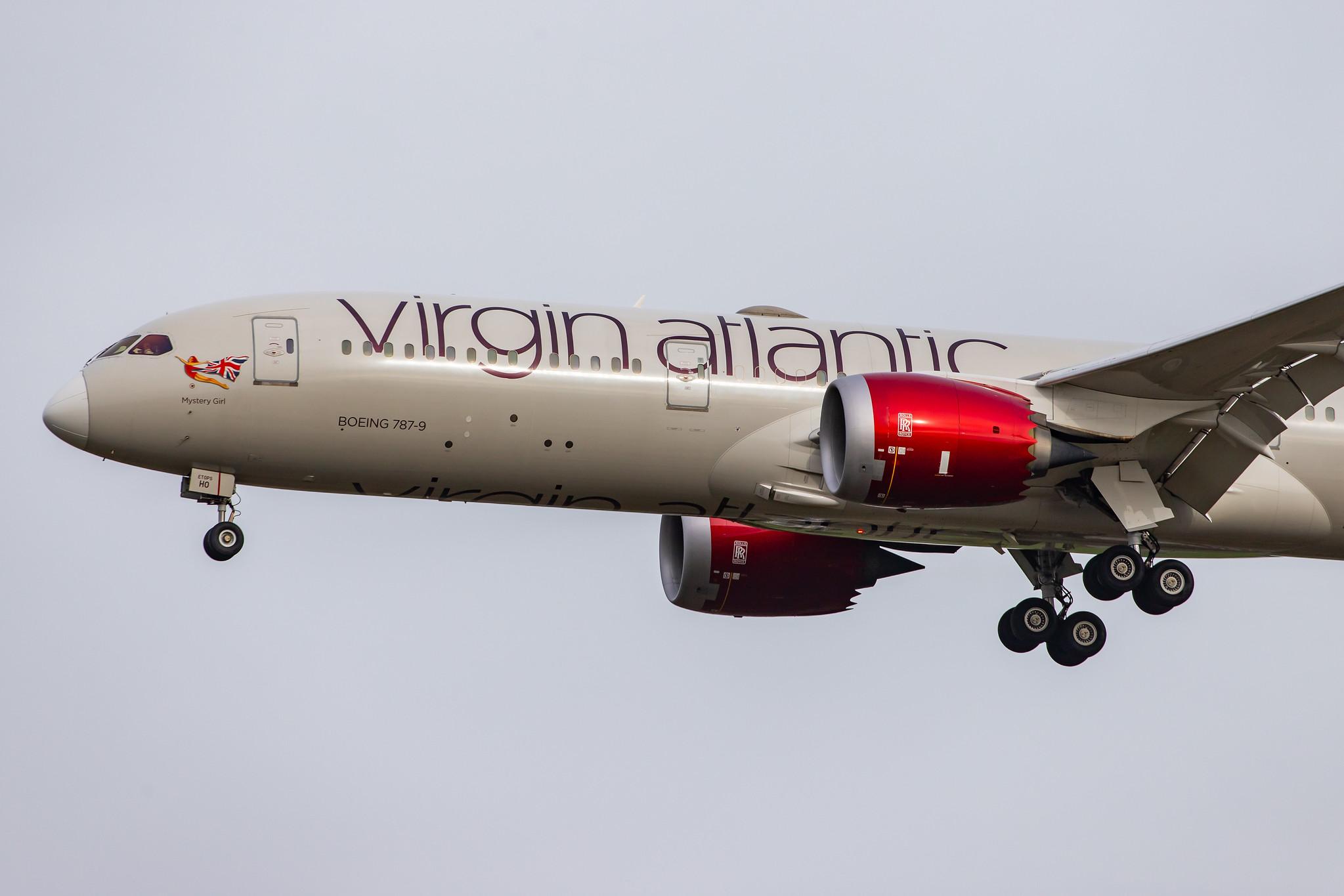 London Heathrow Airport: Virgin Atlantic (VS / VIR) |  Boeing 787-9 Dreamliner B789 | G-VWHO | MSN 37971