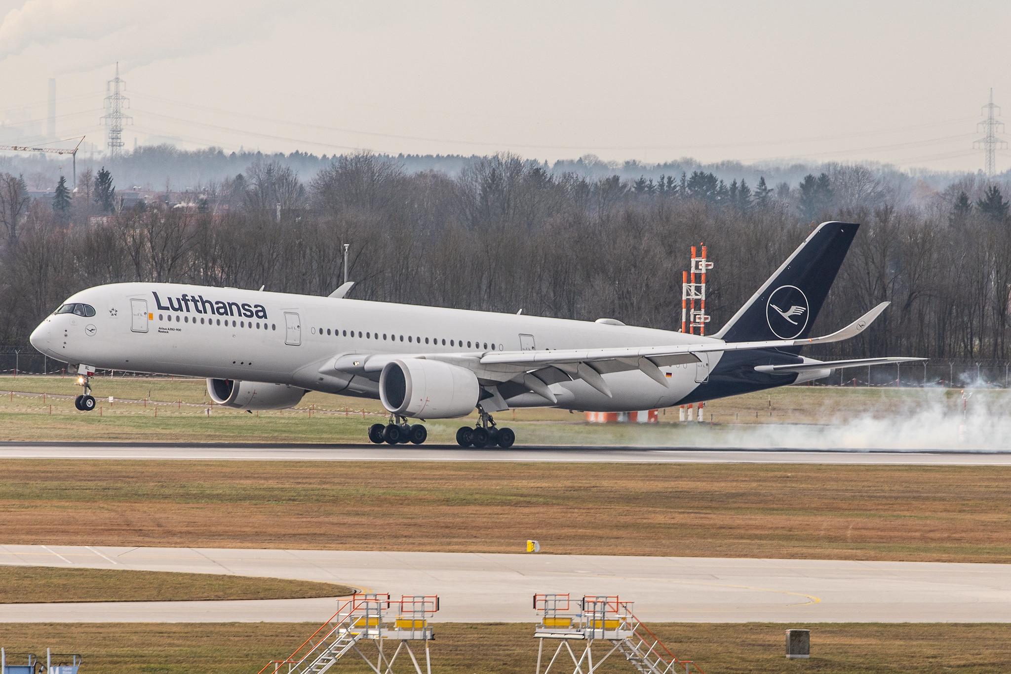 Munich Airport: Lufthansa (LH / DLH) |  Airbus A350-941 A359 | D-AIXL | MSN 255