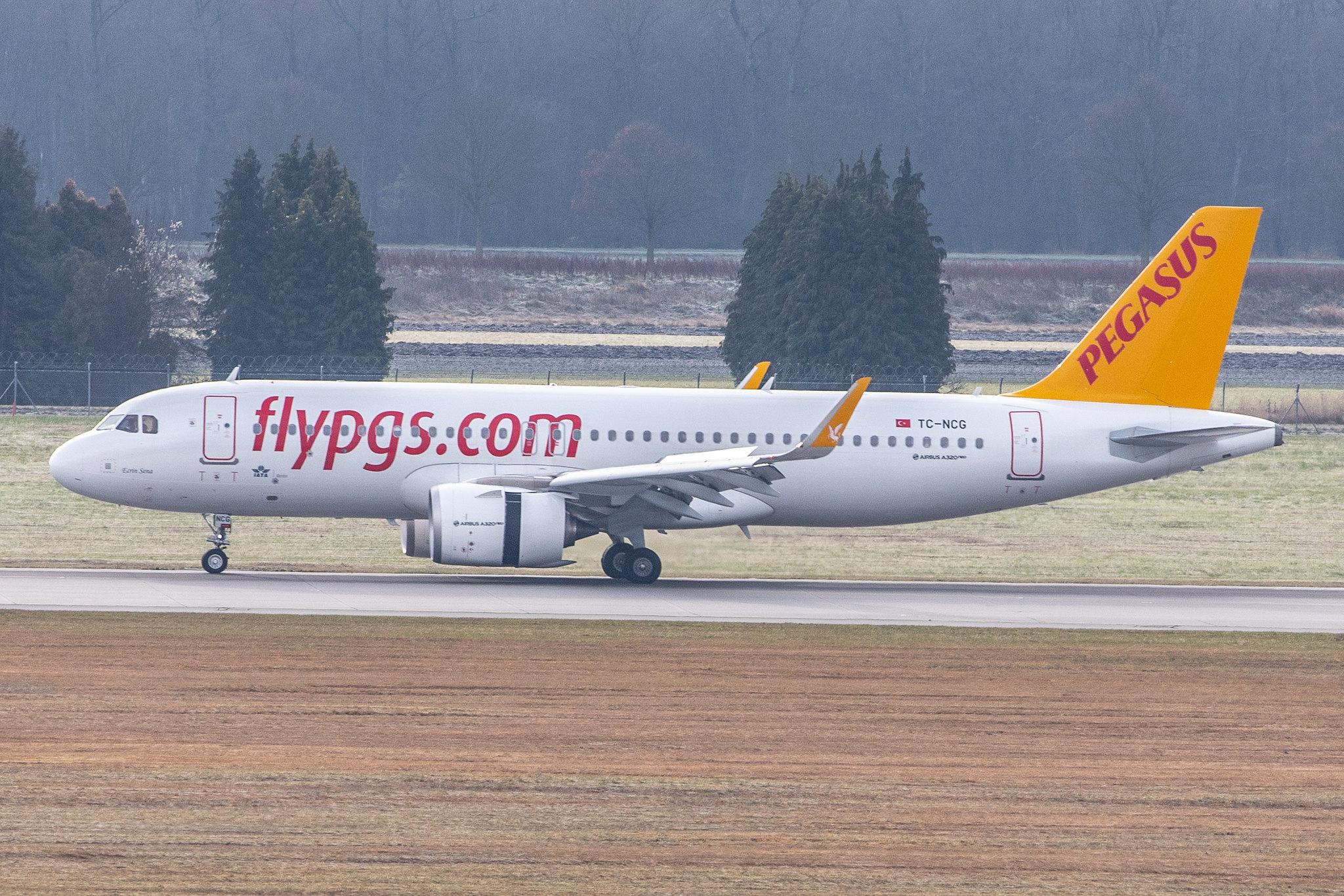 Munich Airport: Pegasus Airlines (PC / PGT) |  Airbus A320-251N A20N | TC-NCG | MSN 8863