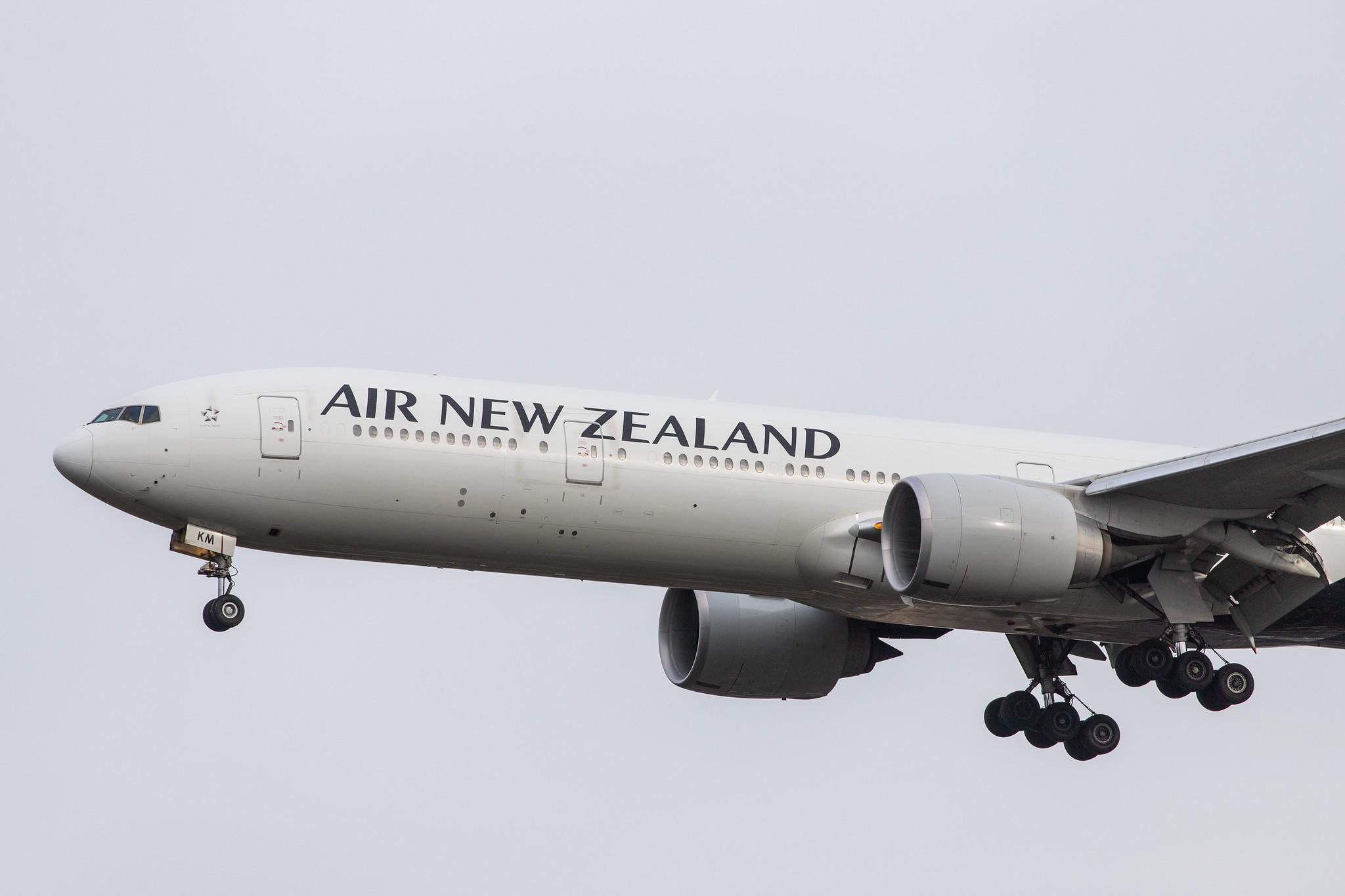 London Heathrow Airport: Air New Zealand (NZ / ANZ) |  Boeing 777-319(ER) B77W | ZK-OKM | MSN 38405