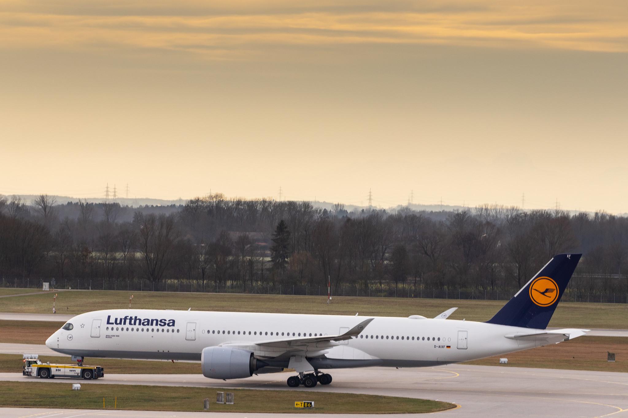 Munich Airport: Lufthansa (LH / DLH) |  Airbus A350-941 A359 | D-AIXF | MSN 146