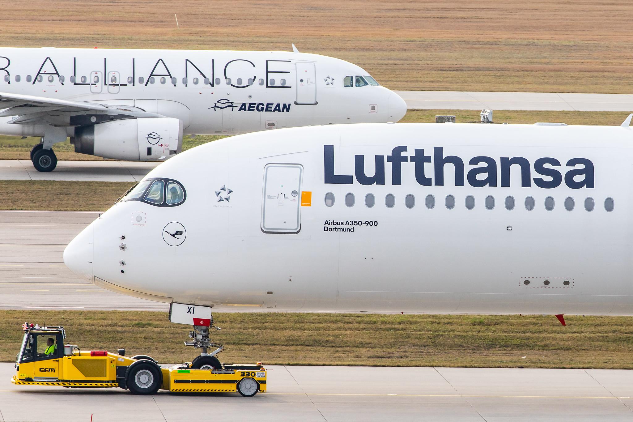 Munich Airport: Lufthansa (LH / DLH) |  Airbus A350-941 A359 | D-AIXI | MSN 202