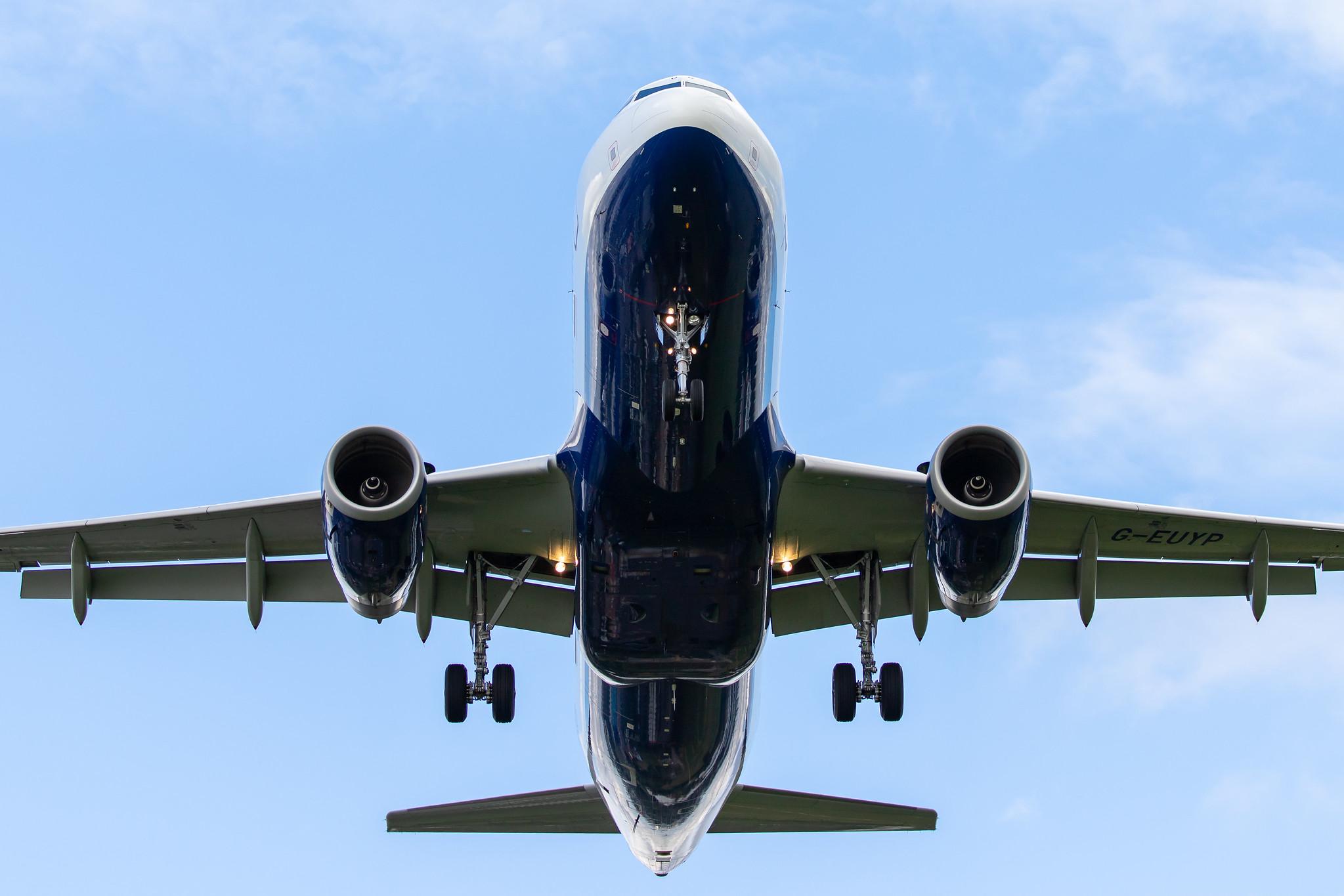 London Heathrow Airport: British Airways (BA / BAW) |  Airbus A320-232 A320 | G-EUYP | MSN 5784