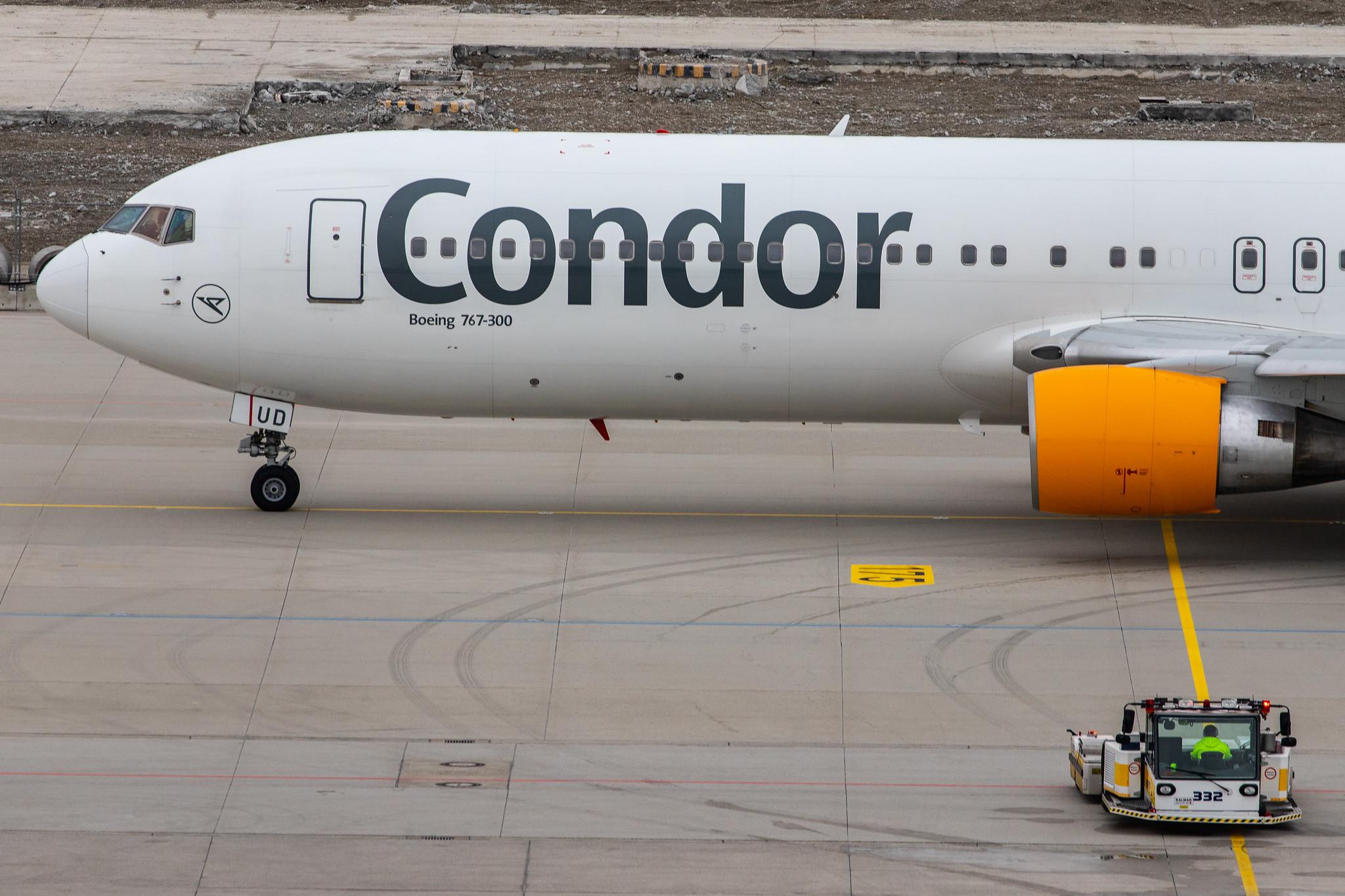 Munich Airport: Condor (DE / CFG) |  Boeing 767-330(ER) B763 | D-ABUD | MSN 26983