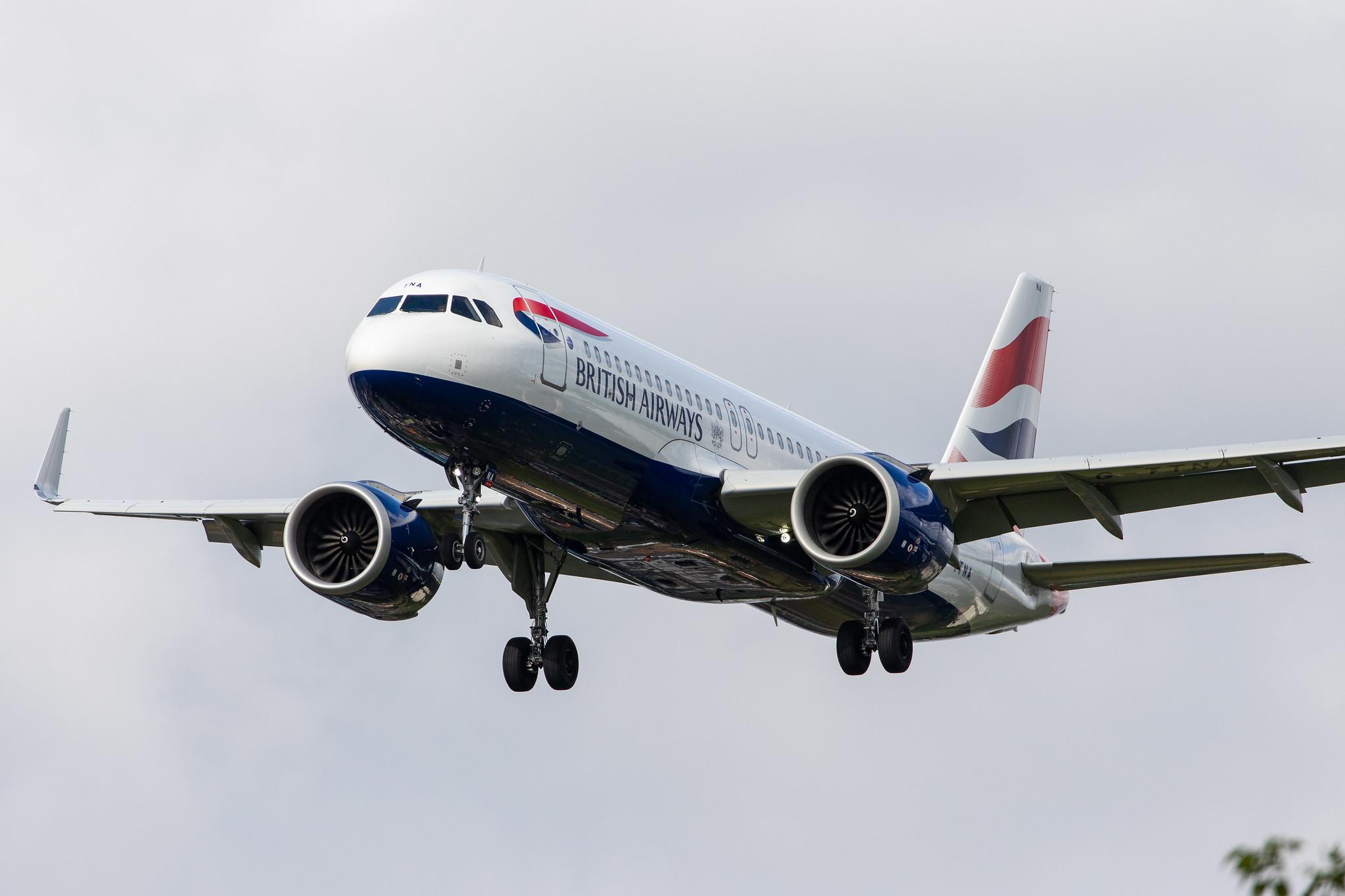 London Heathrow Airport: British Airways (BA / BAW) |  Airbus A320-251N A20N | G-TTNA | MSN 8108