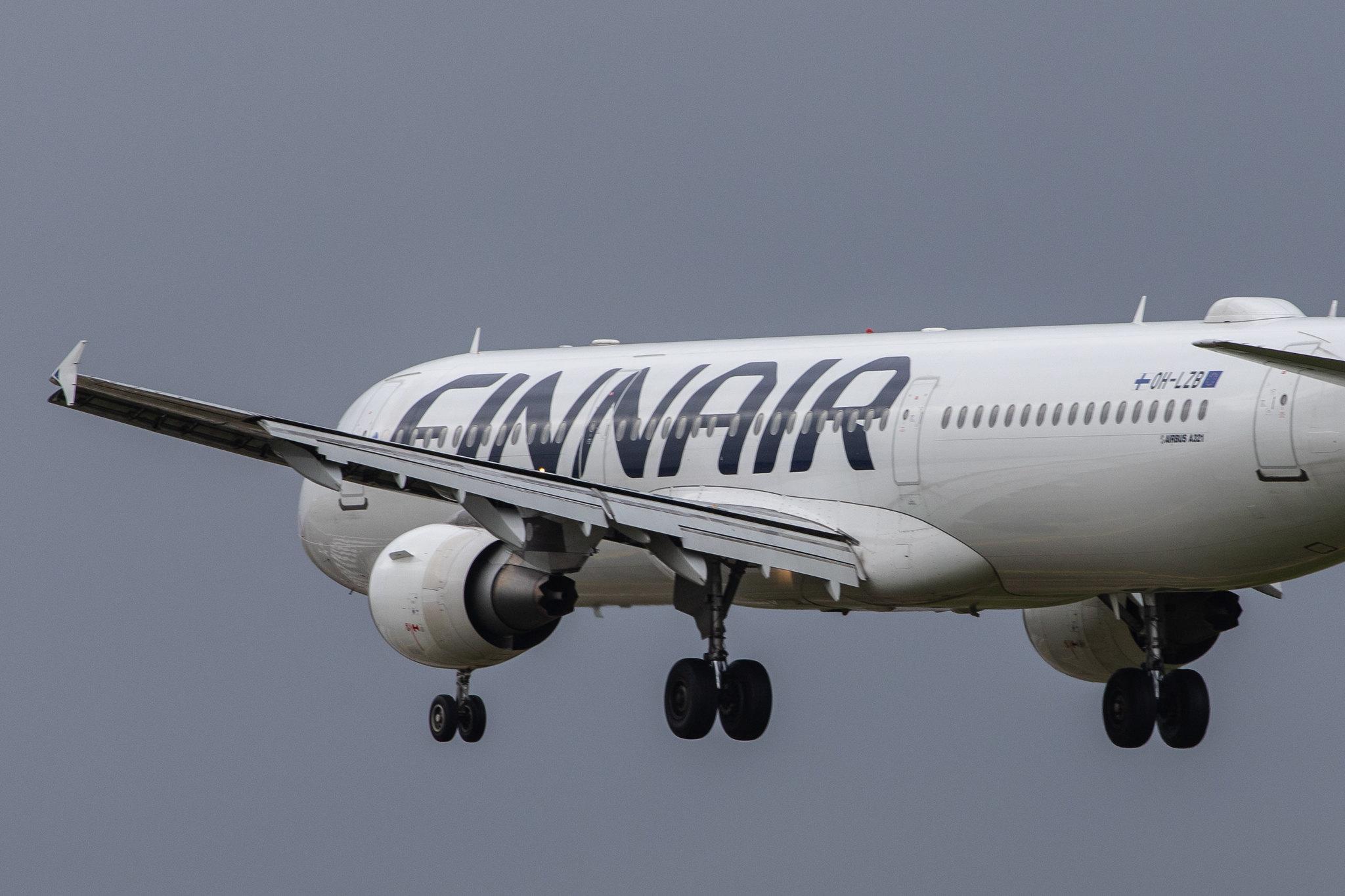 London Heathrow Airport: Finnair (AY / FIN) |  Airbus A321-211 A321 | OH-LZB | MSN 0961