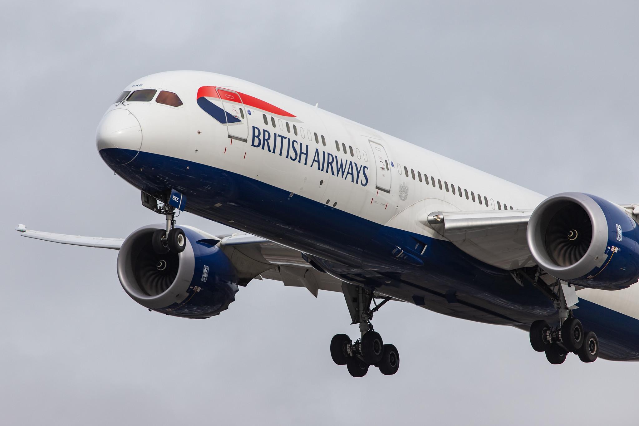 London Heathrow Airport: British Airways (BA / BAW) |  Boeing 787-9 Dreamliner B789 | G-ZBKE | MSN 38620