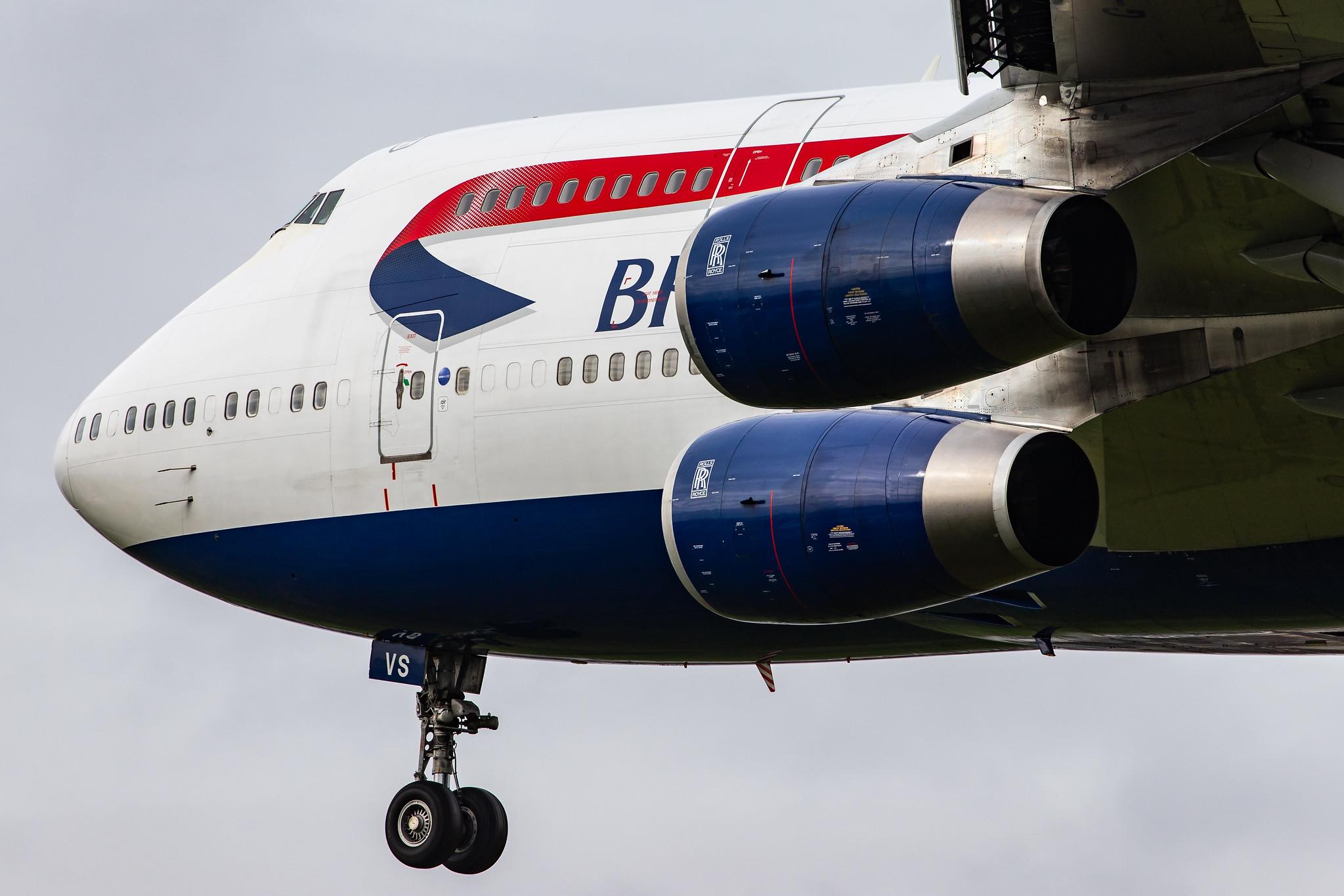 London Heathrow Airport: British Airways (BA / BAW) |  Boeing 747-436 B744 | G-CIVS | MSN 28851