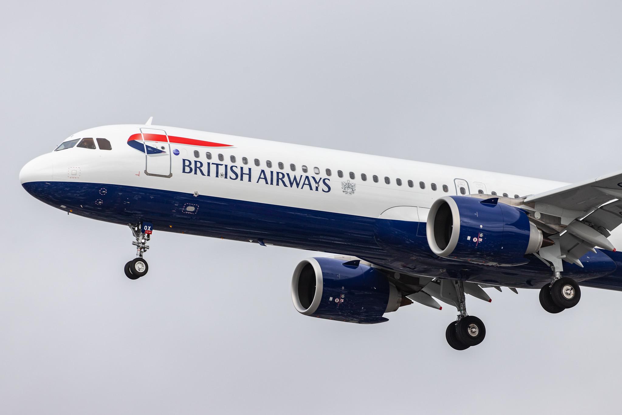 London Heathrow Airport: British Airways (BA / BAW) |  Airbus A321-251NX A21N | G-NEOX | MSN 9162