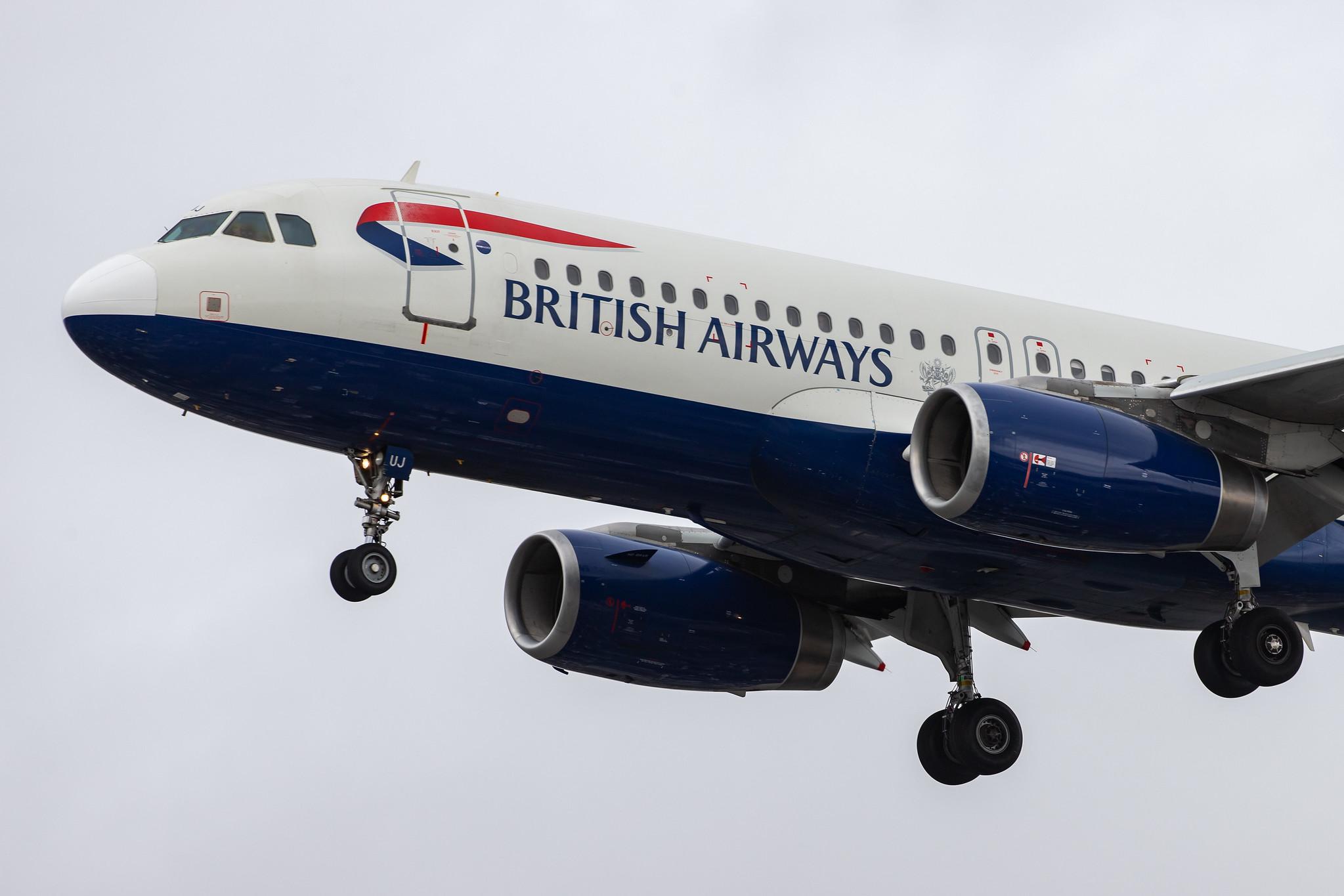 London Heathrow Airport: British Airways (BA / BAW) |  Airbus A320-232 A320 | G-EUUJ | MSN 1883