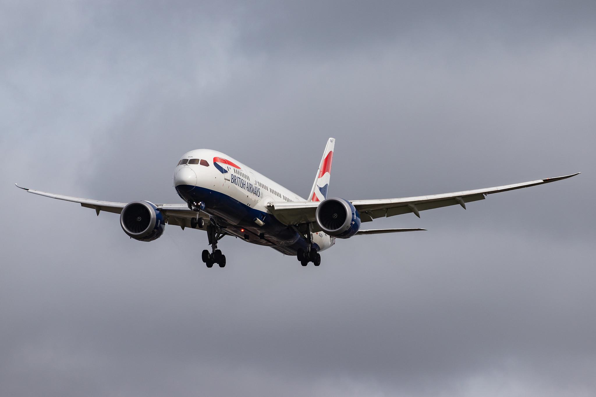 London Heathrow Airport: British Airways (BA / BAW) |  Boeing 787-8 Dreamliner B788 | G-ZBJH | MSN 38615