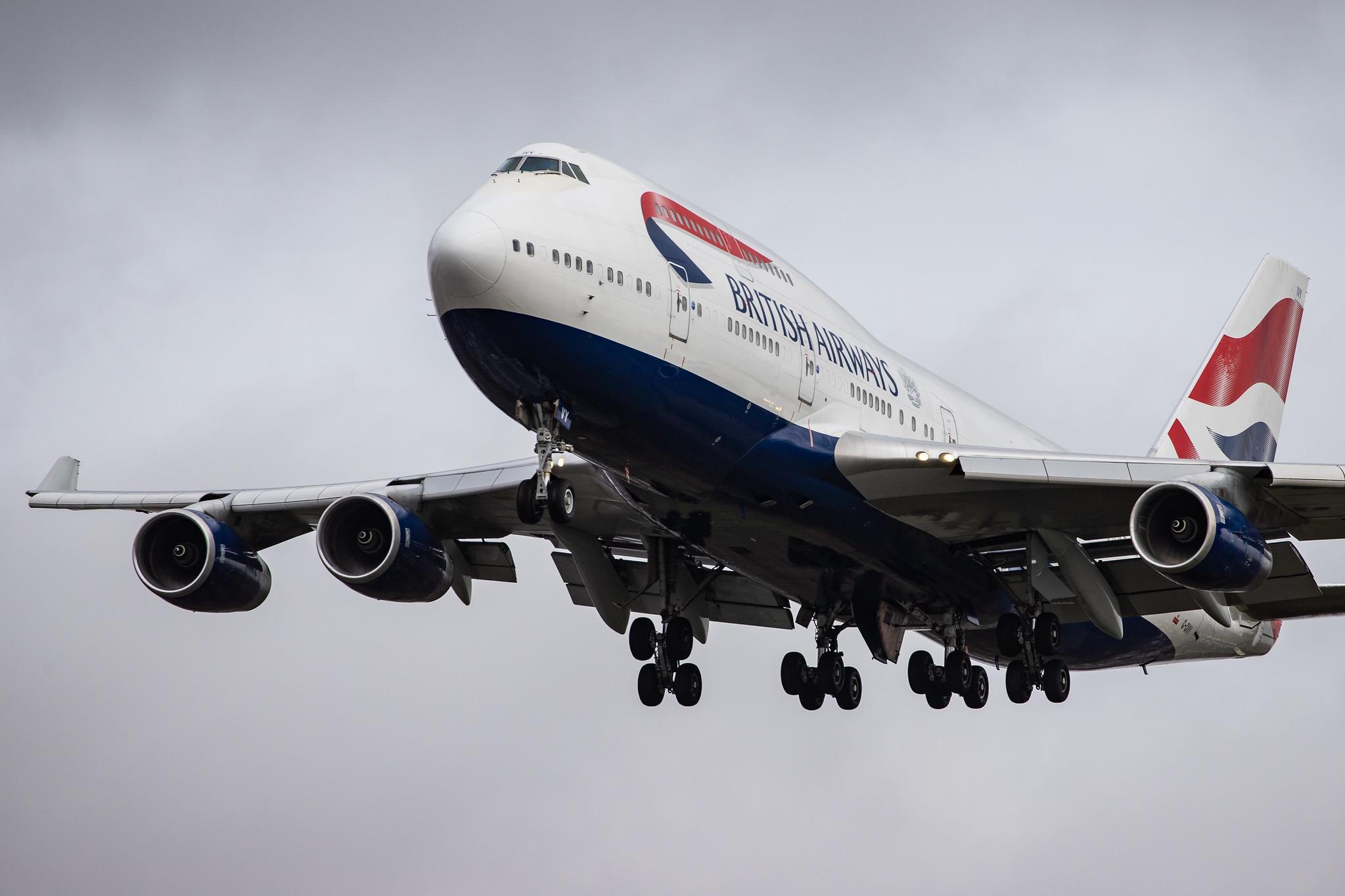 London Heathrow Airport: British Airways (BA / BAW) |  Boeing 747-436 B744 | G-CIVY | MSN 28853