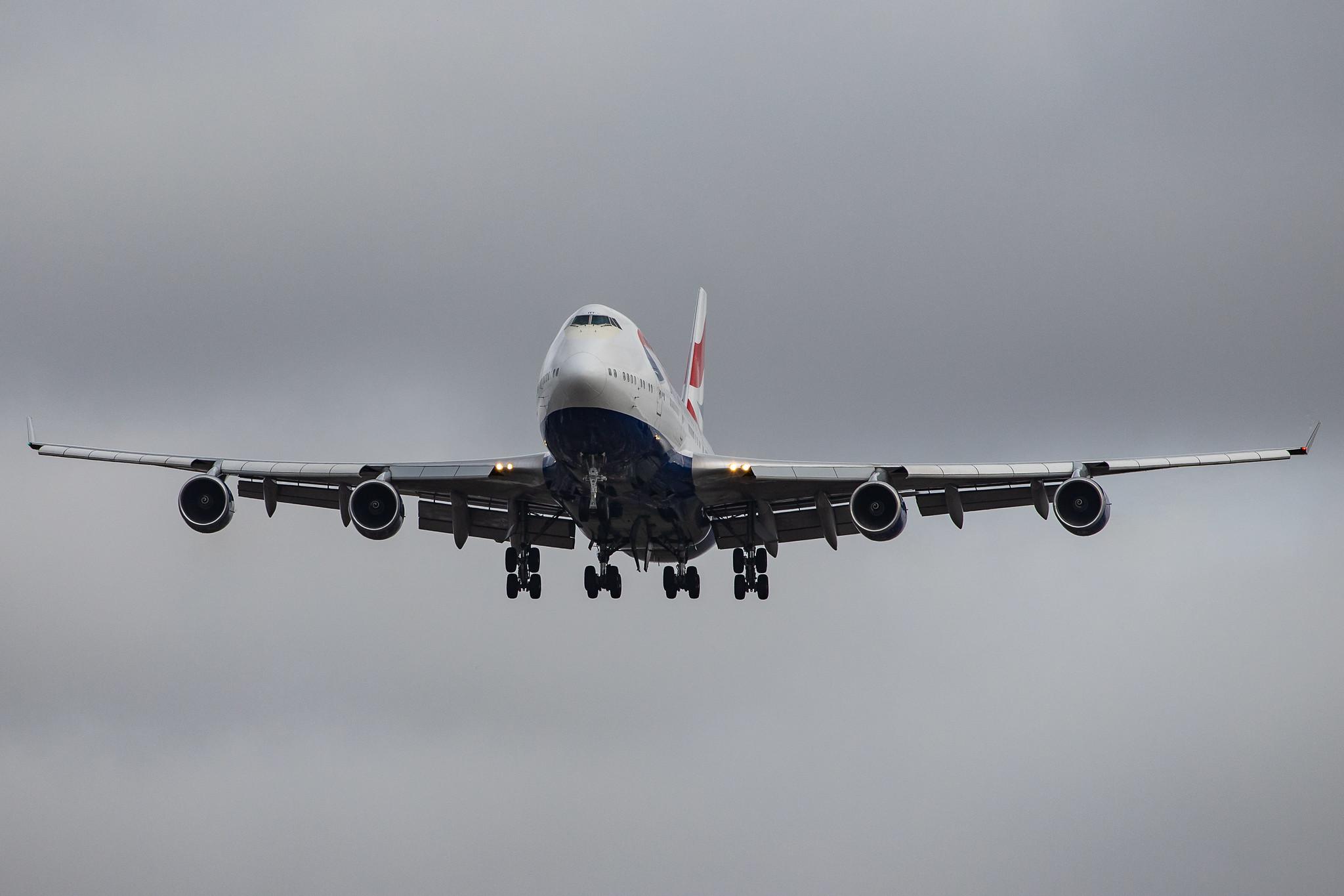 London Heathrow Airport: British Airways (BA / BAW) |  Boeing 747-436 B744 | G-CIVY | MSN 28853