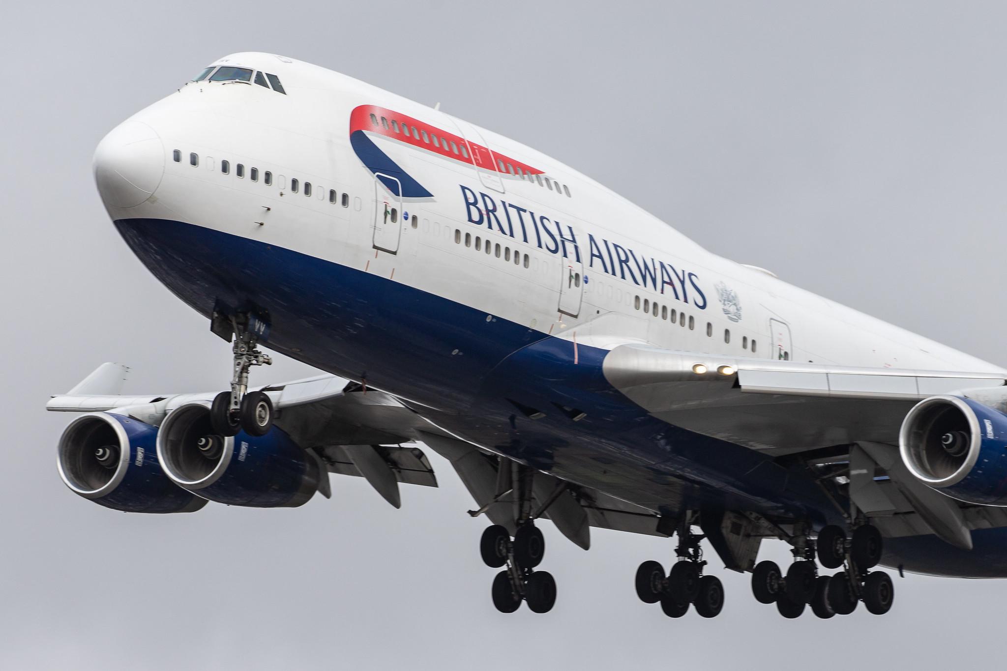 London Heathrow Airport: British Airways (BA / BAW) |  Boeing 747-436 B744 | G-CIVV | MSN 25819