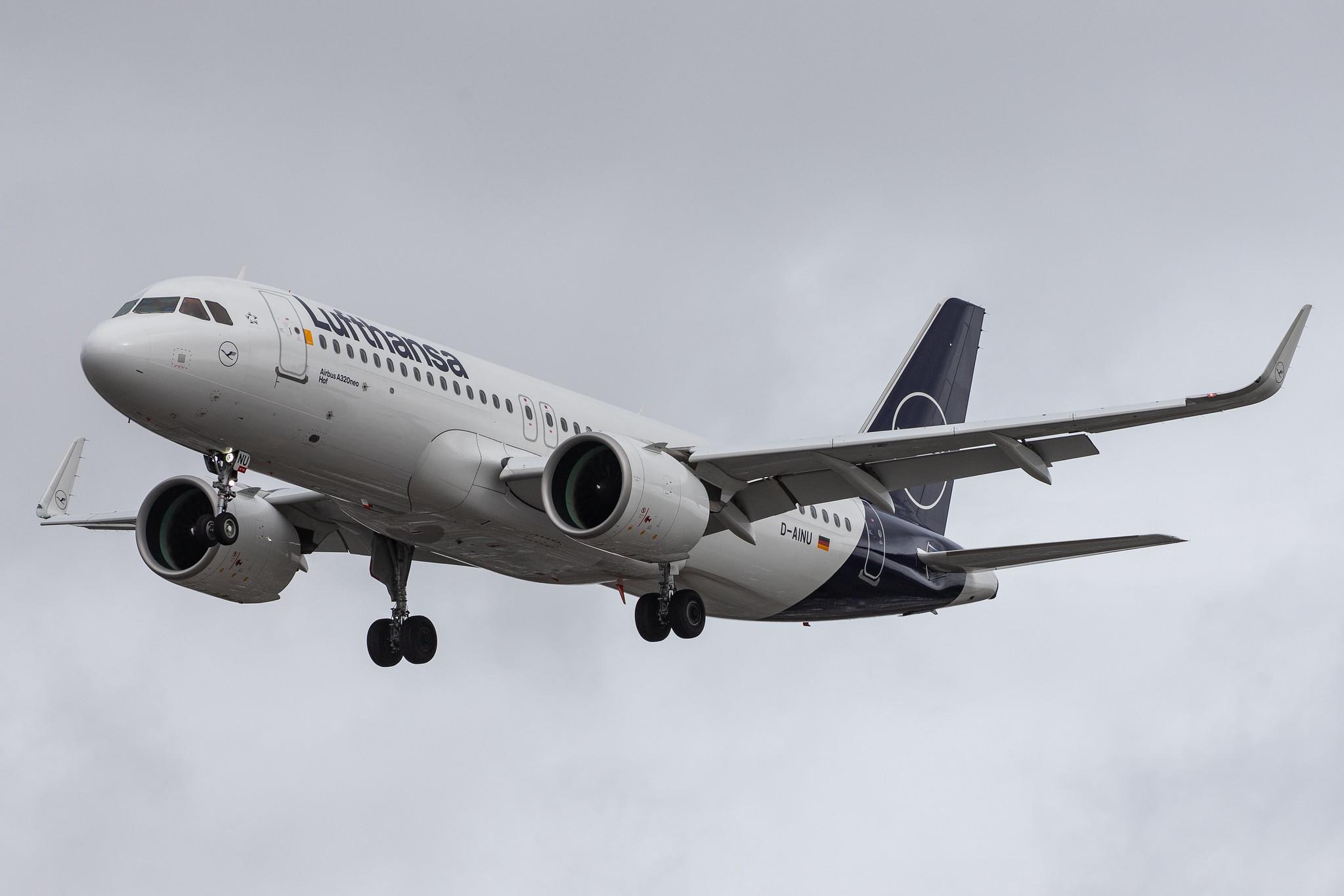 London Heathrow Airport: Lufthansa (LH / DLH) |  Airbus A320-271N A20N | D-AINU | MSN 8728