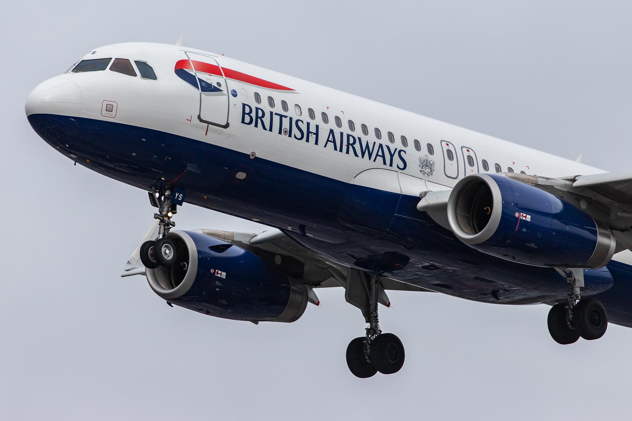 London Heathrow Airport: British Airways (BA / BAW) |  Airbus A320-232 A320 | G-EUYS | MSN 5948