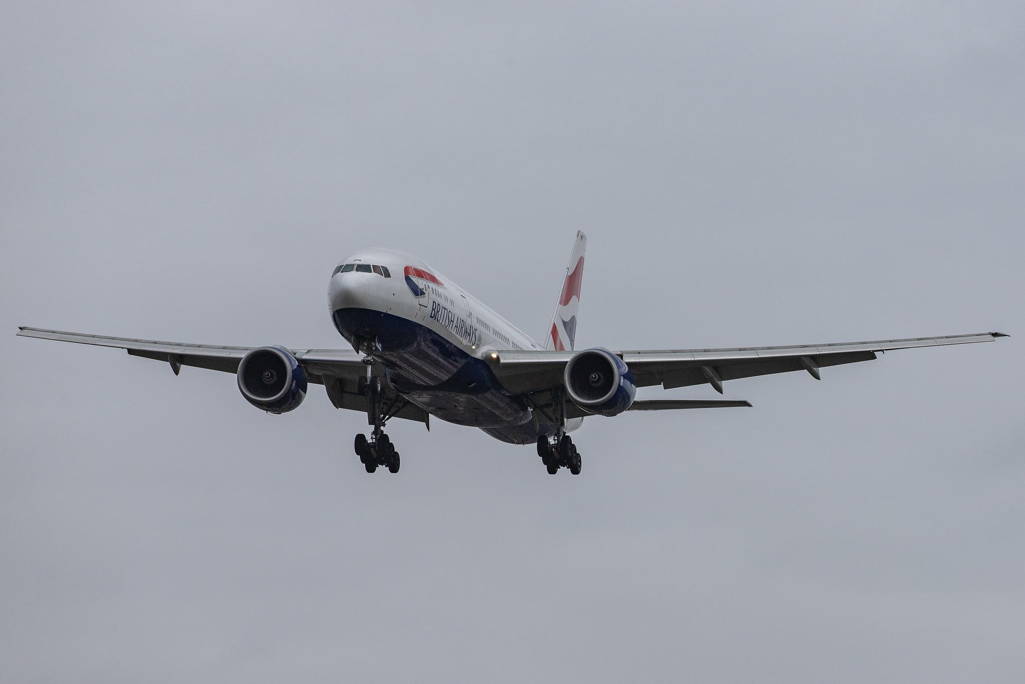 London Heathrow Airport: British Airways (BA / BAW) |  Boeing 777-236(ER) B772 | G-YMMK | MSN 30312