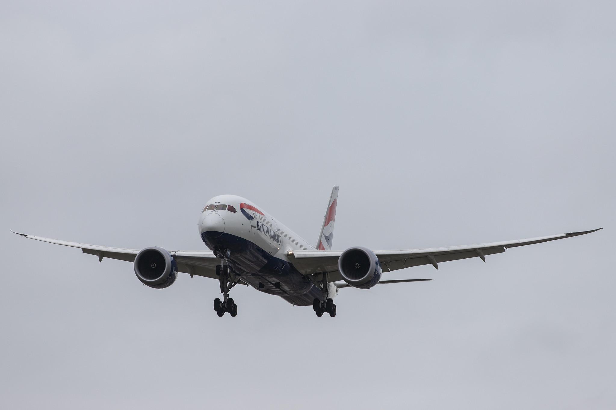 London Heathrow Airport: British Airways (BA / BAW) |  Boeing 787-8 Dreamliner B788 | G-ZBJD | MSN 38619