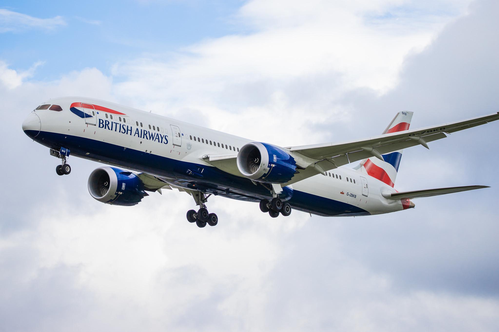 London Heathrow Airport: British Airways (BA / BAW) |  Boeing 787-9 Dreamliner B789 | G-ZBKB | MSN 38617