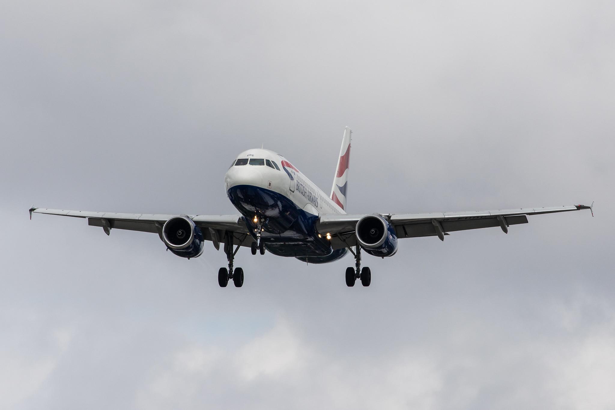 London Heathrow Airport: British Airways (BA / BAW) |  Airbus A319-131 A319 | G-EUOC | MSN 1537