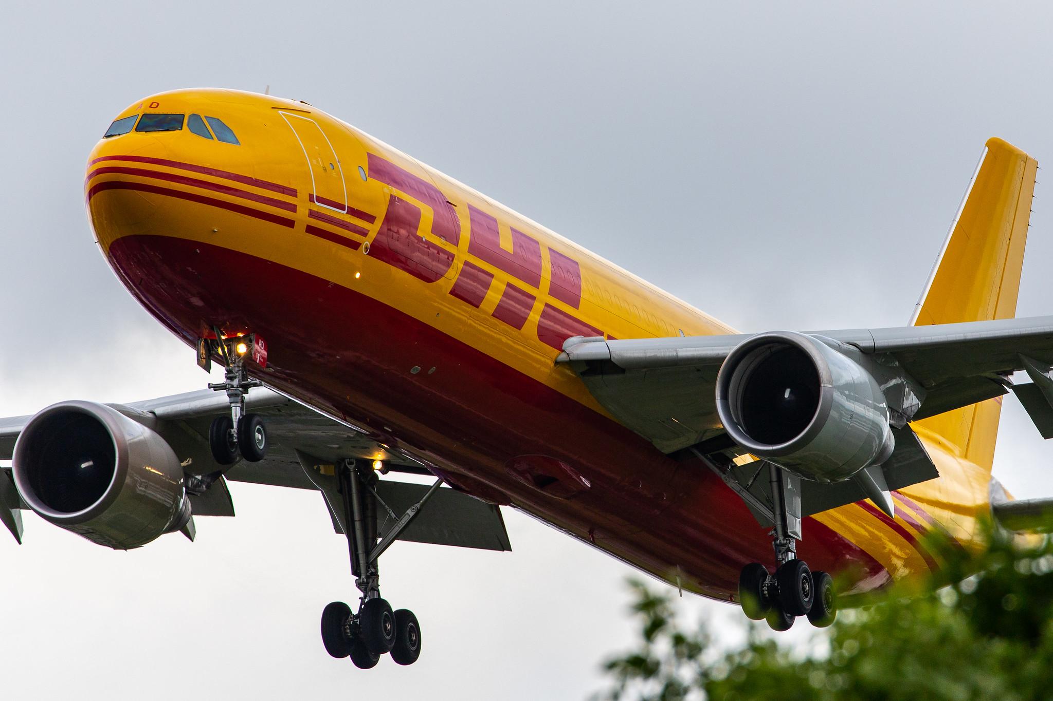London Heathrow Airport: DHL (D0 / DHK) | Operator: European Air Transport |  Airbus A300B4-622R(F) A306 | D-AEAD | MSN 617
