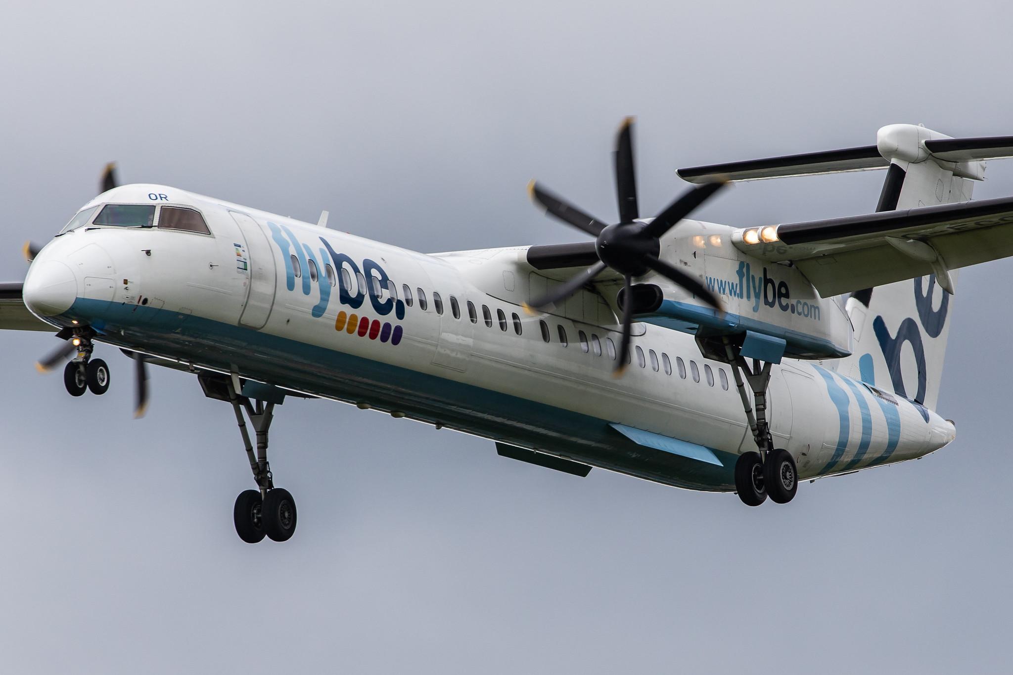 London Heathrow Airport: Flybe (BE / BEE) |  De Havilland Canada Dash 8-400 DH8D | G-ECOR | MSN 4248