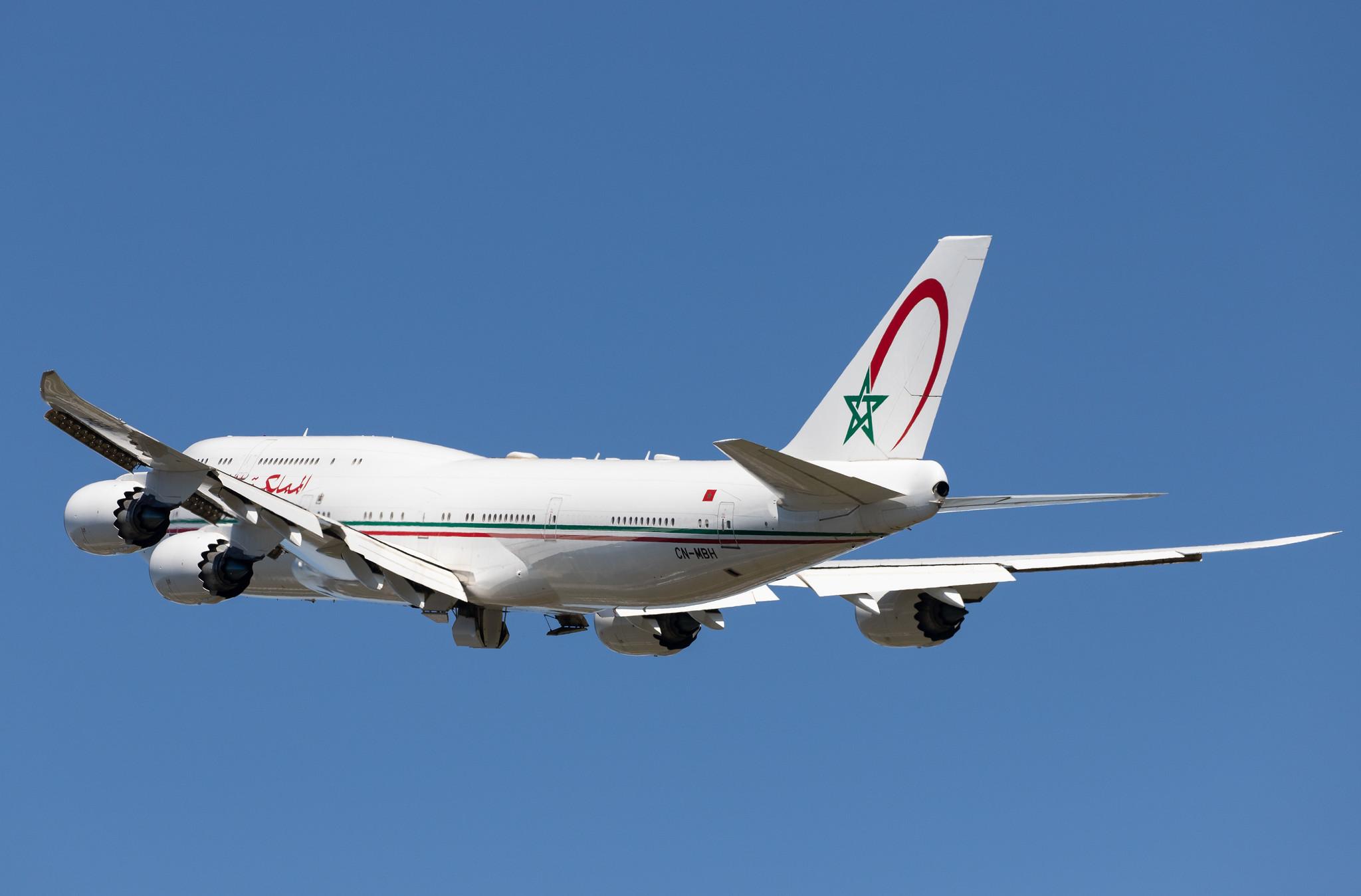 Hamburg Airport: Royal Moroccan Air Force |  Boeing 747-8Z5(BBJ) B748 | CN-MBH | MSN 37500
