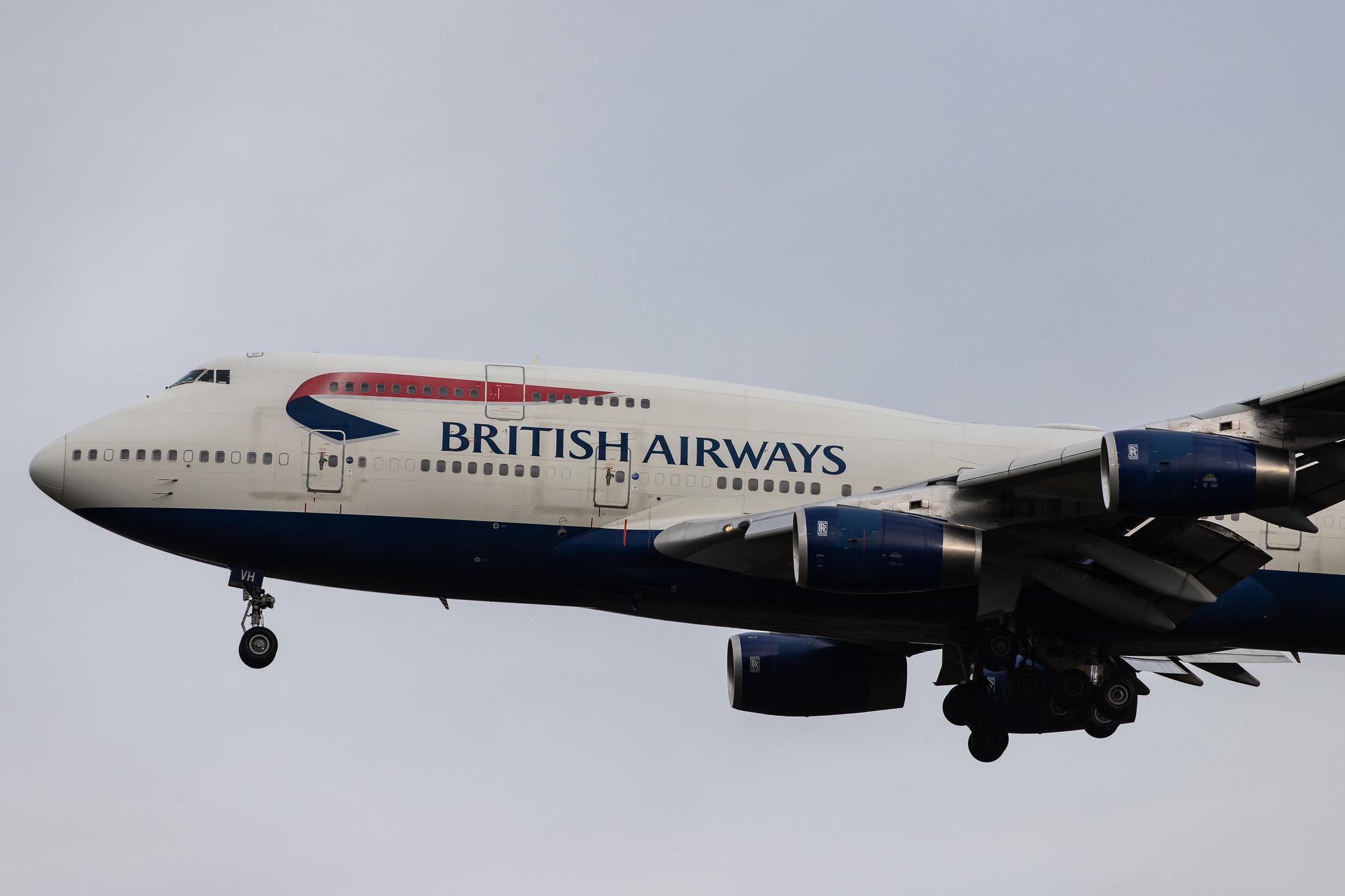 London Heathrow Airport: British Airways (BA / BAW) |  Boeing 747-436 B744 | G-CIVH | MSN 25809