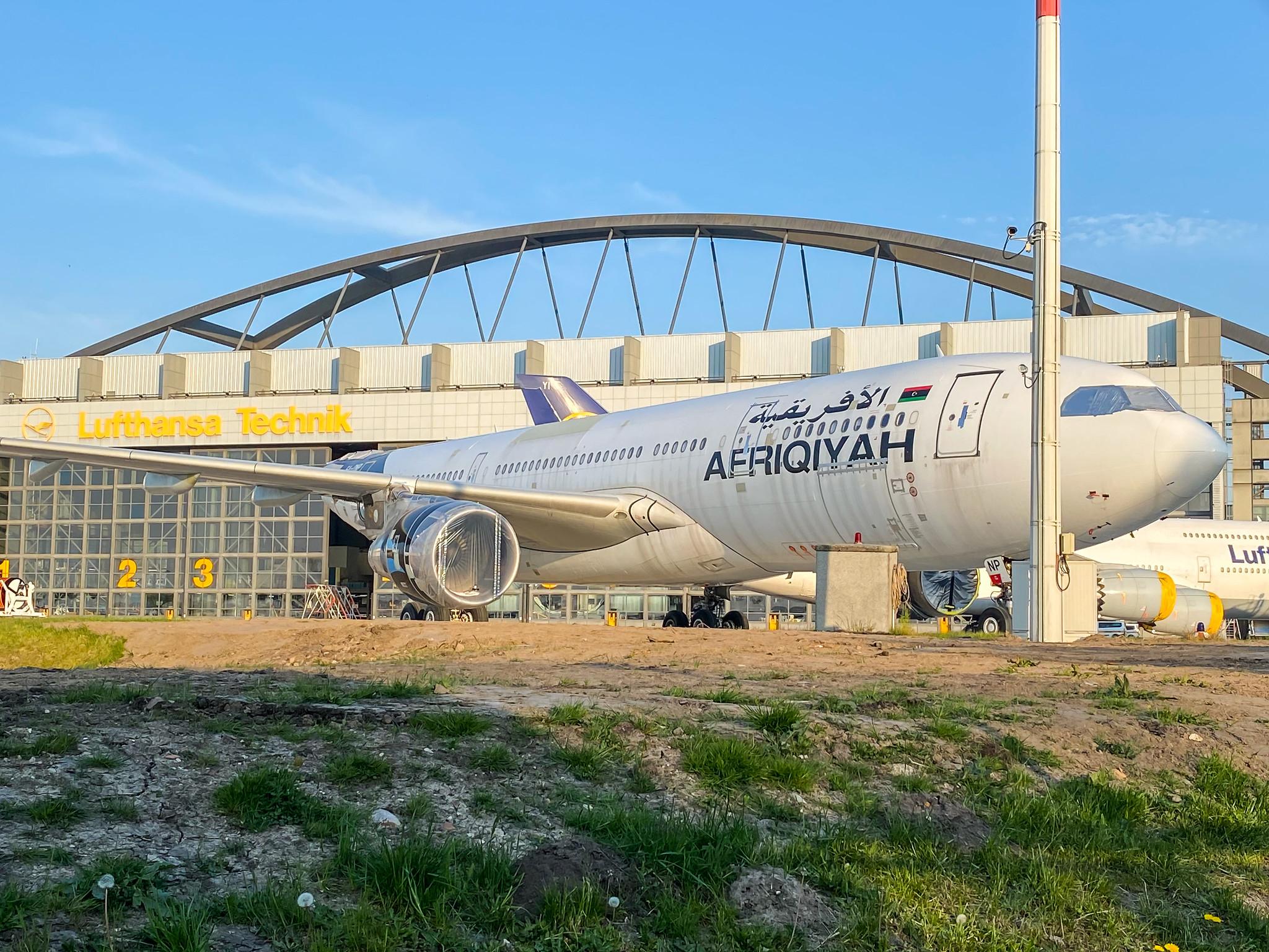 Hamburg Airport: Afriqiyah Airways |  Airbus A330-202 A332 | 5A-ONP | MSN 1472