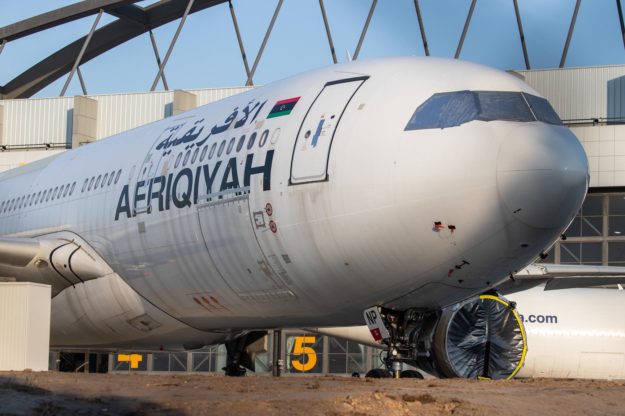 Hamburg Airport: Afriqiyah Airways |  Airbus A330-202 A332 | 5A-ONP | MSN 1472