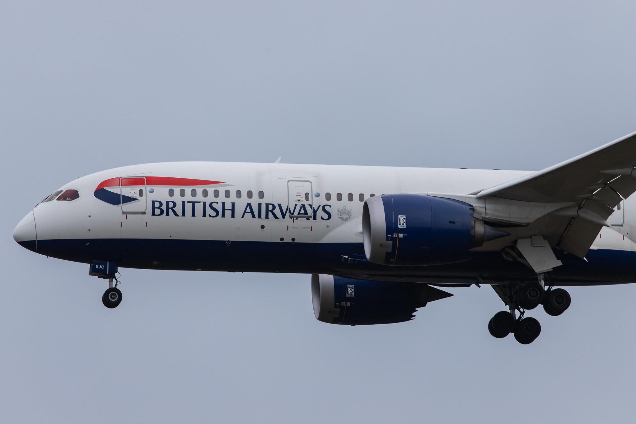 London Heathrow Airport: British Airways (BA / BAW) |  Boeing 787-8 Dreamliner B788 | G-ZBJC | MSN 38611