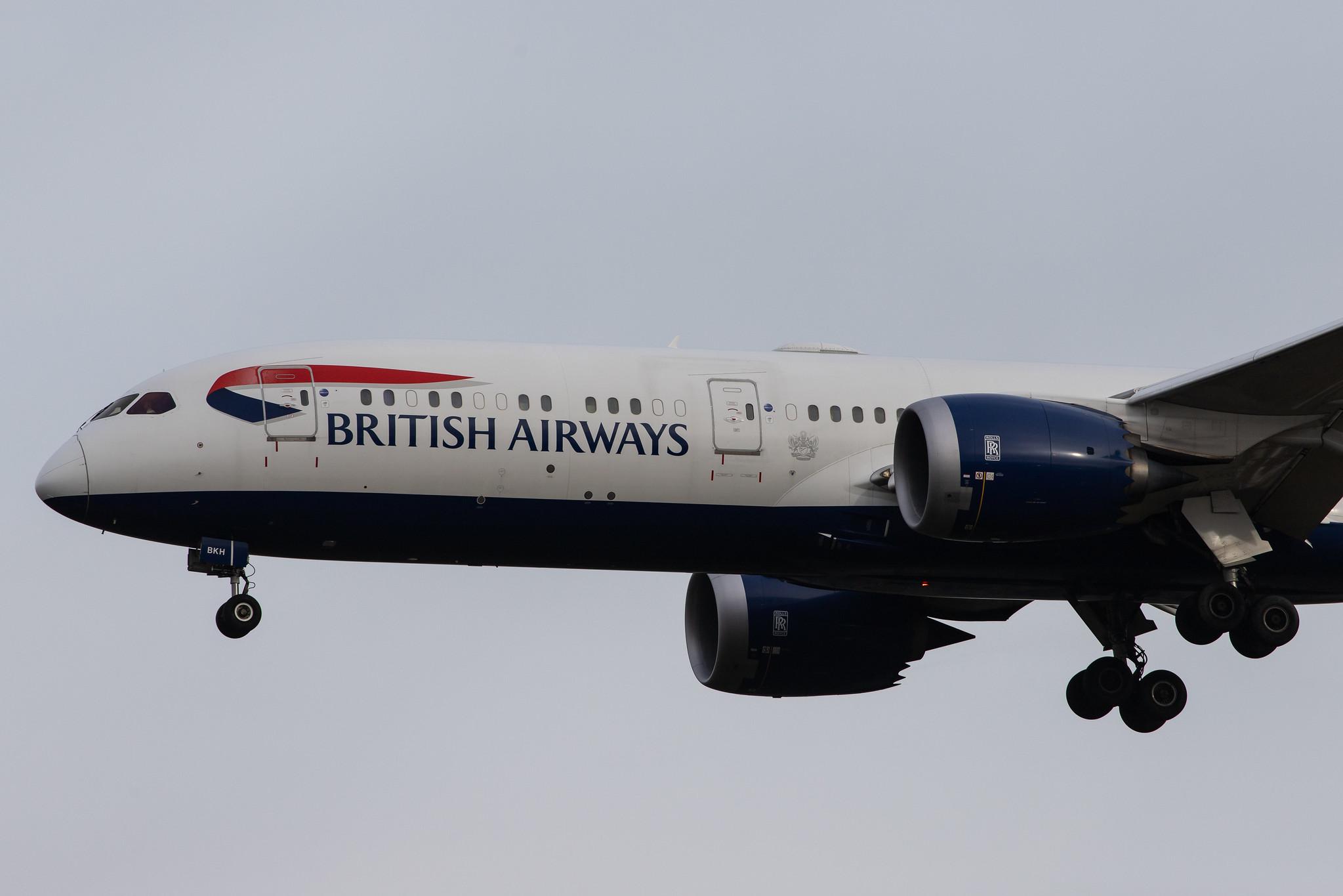 London Heathrow Airport: British Airways (BA / BAW) |  Boeing 787-9 Dreamliner B789 | G-ZBKH | MSN 38624