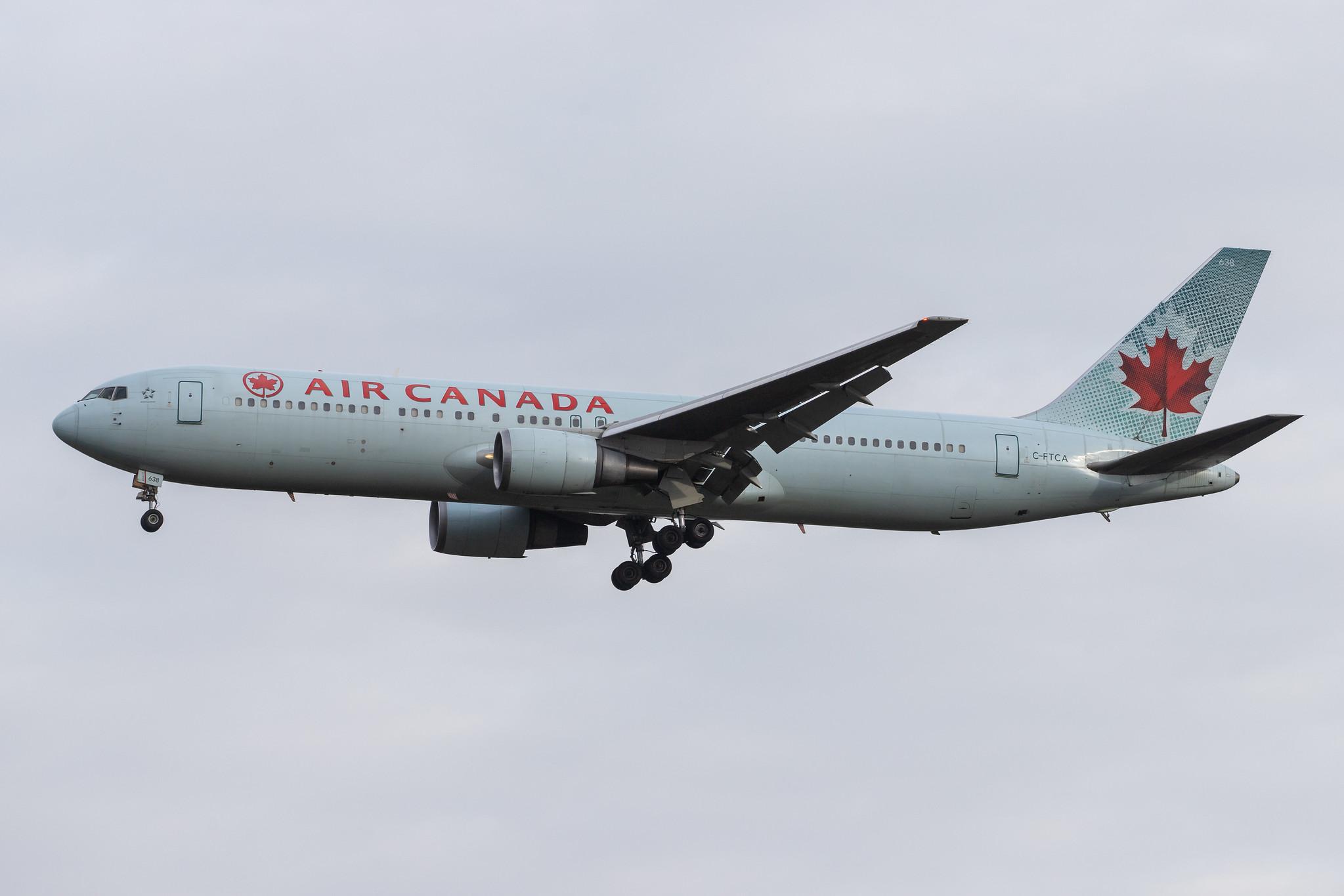 London Heathrow Airport: Air Canada (AC / ACA) |  Boeing 767-375(ER) B763 | C-FTCA | MSN 24307