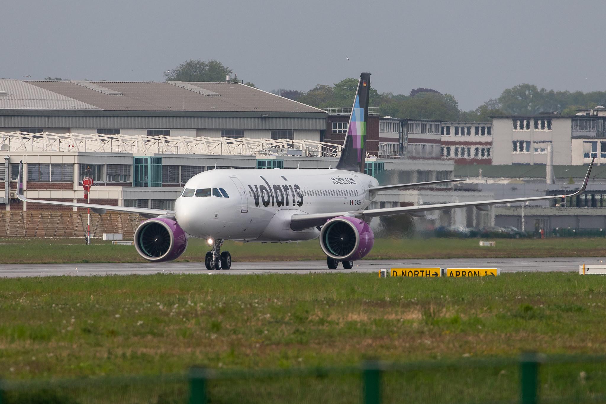 Flugplatz Hamburg-Finkenwerder: Airbus (/ AIB) |  Airbus Airbus A320-271N A20N | D-AUBH | MSN 9475 (Future:  Volaris Y4 / VOI, XA-VRP)