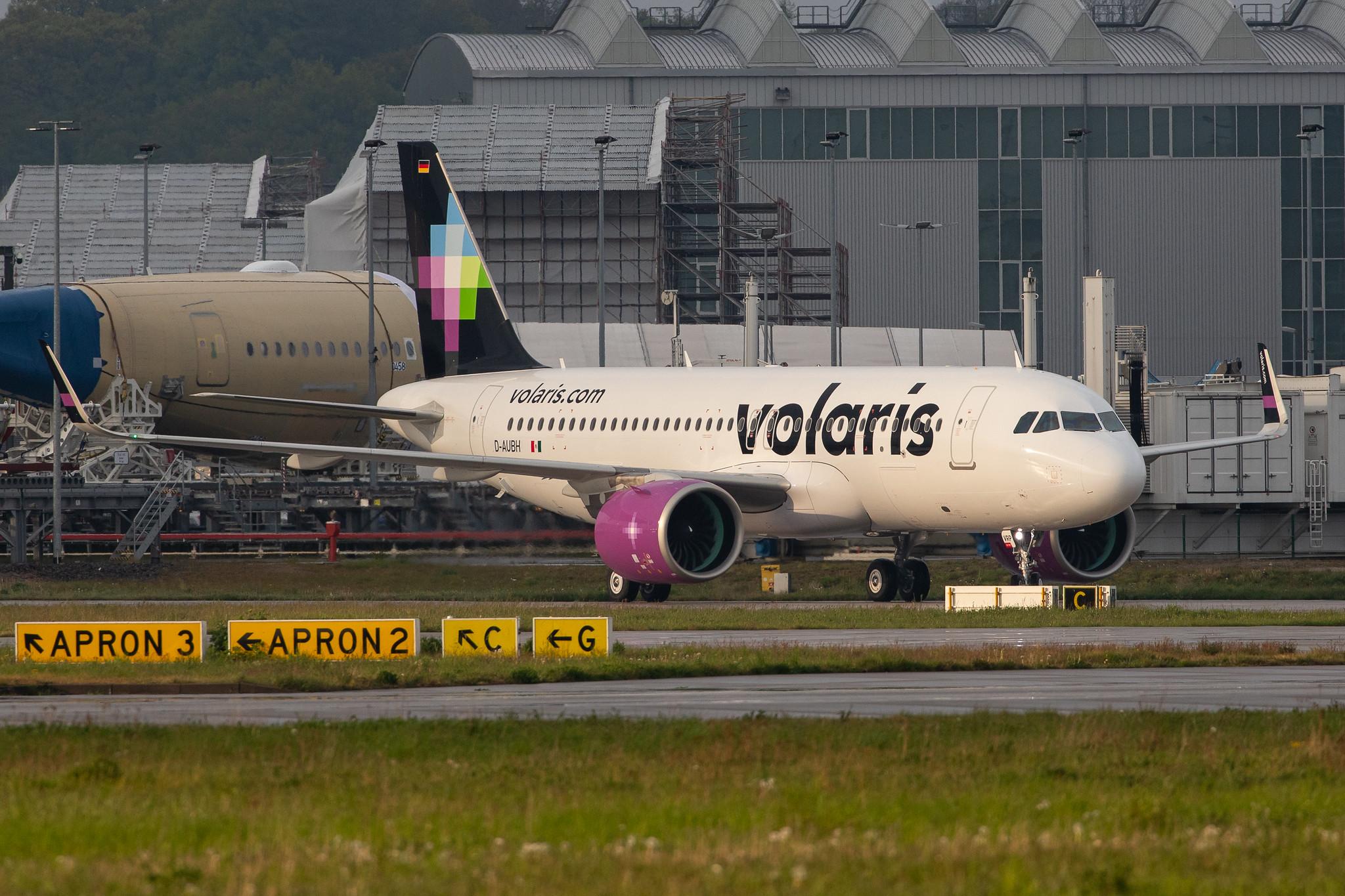 Flugplatz Hamburg-Finkenwerder: Airbus (/ AIB) |  Airbus Airbus A320-271N A20N | D-AUBH | MSN 9475 (Future:  Volaris Y4 / VOI, XA-VRP)