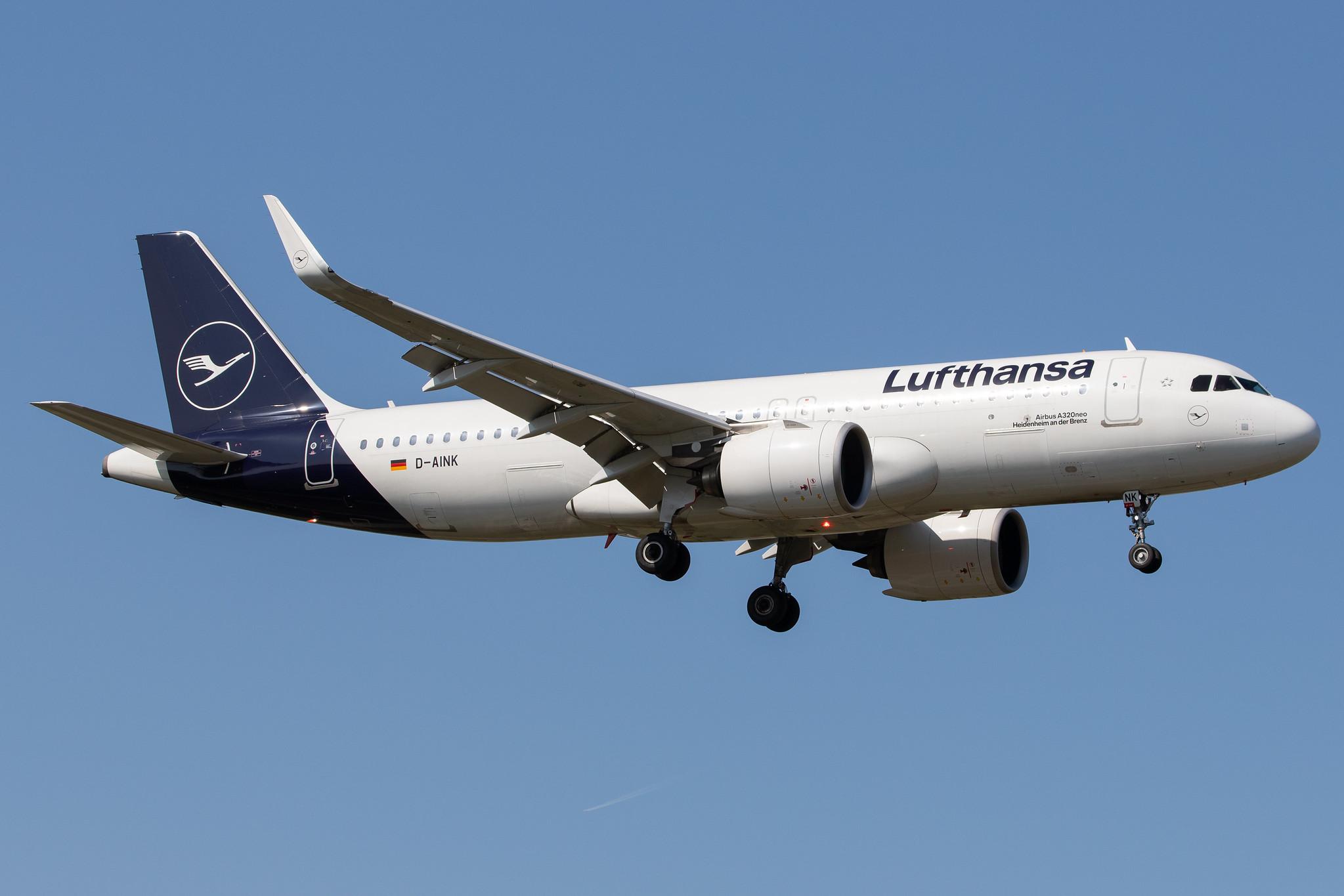 Frankfurt Airport: Lufthansa (LH / DLH) |  Airbus A320-271N A20N | D-AINK | MSN 8249