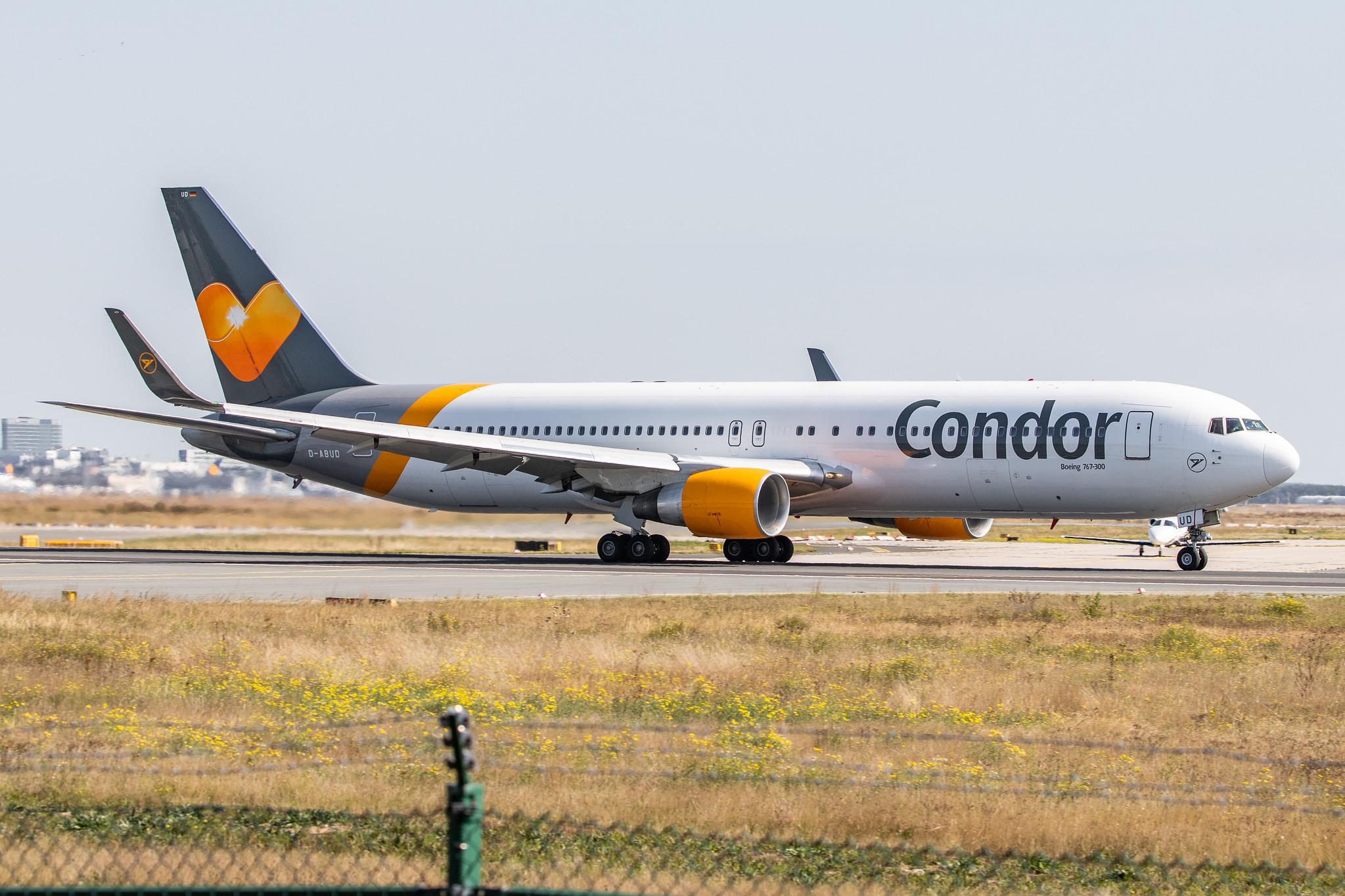 Frankfurt Airport: Condor (DE / CFG) |  Boeing 767-330(ER) B763 | D-ABUD | MSN 26983