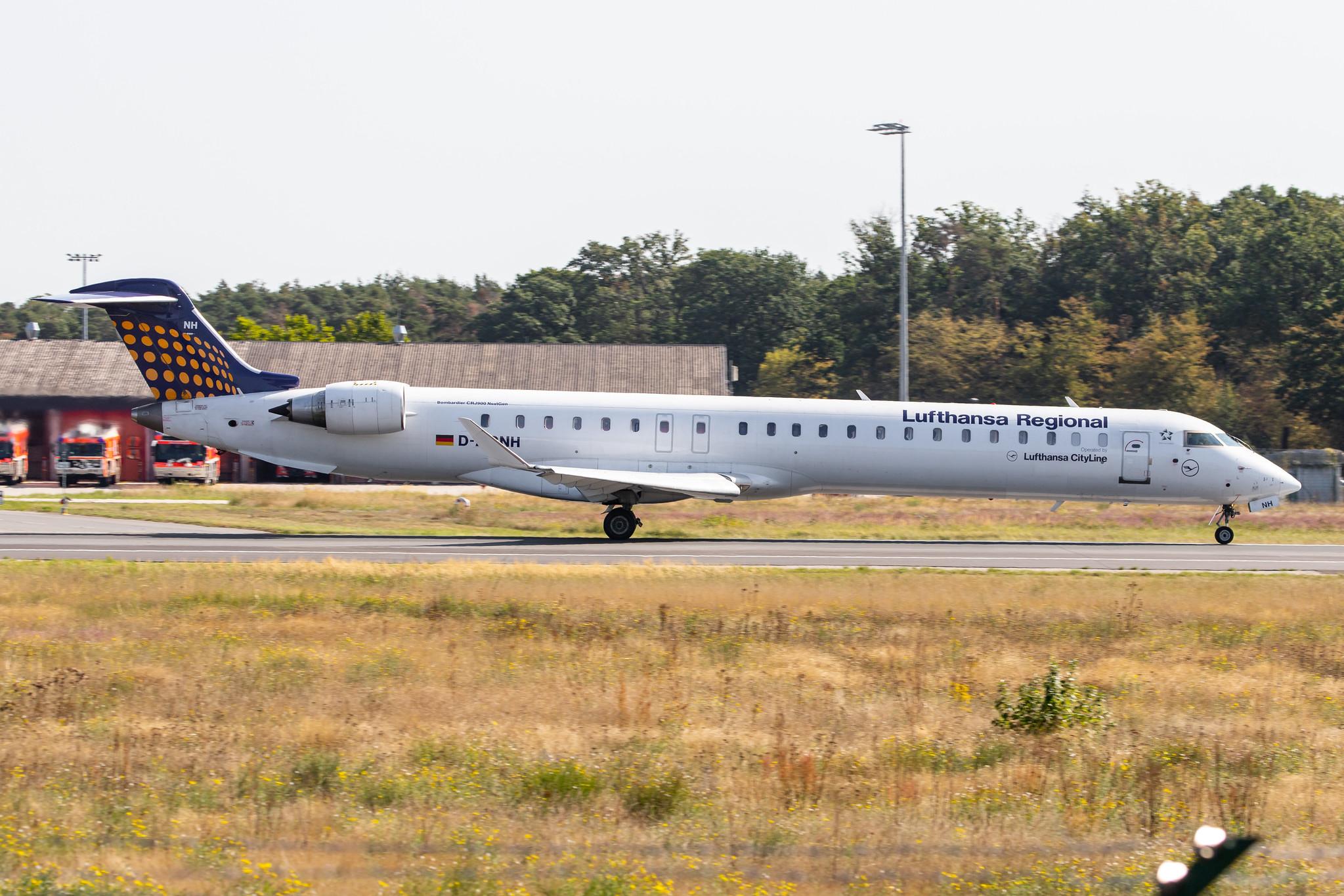 Frankfurt Airport: Lufthansa (LH / DLH) | Operator: Lufthansa CityLine |  Bombardier CRJ-900LR CRJ9 | D-ACNH | MSN 15247
