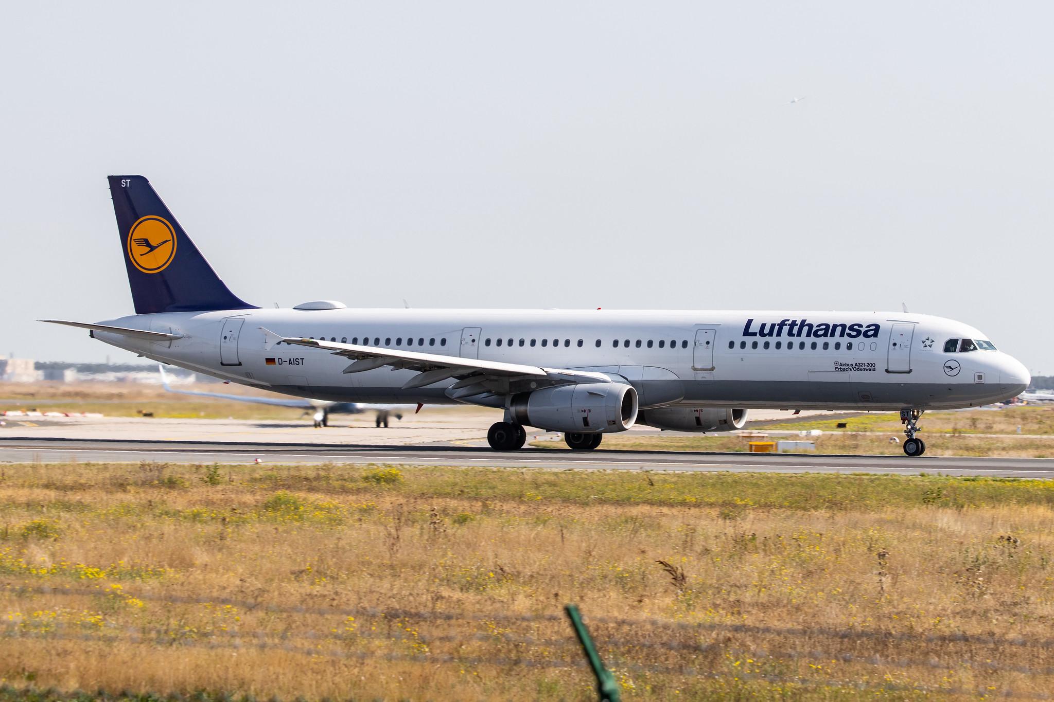 Frankfurt Airport: Lufthansa (LH / DLH) |  Airbus A321-231 A321 | D-AIST | MSN 4005