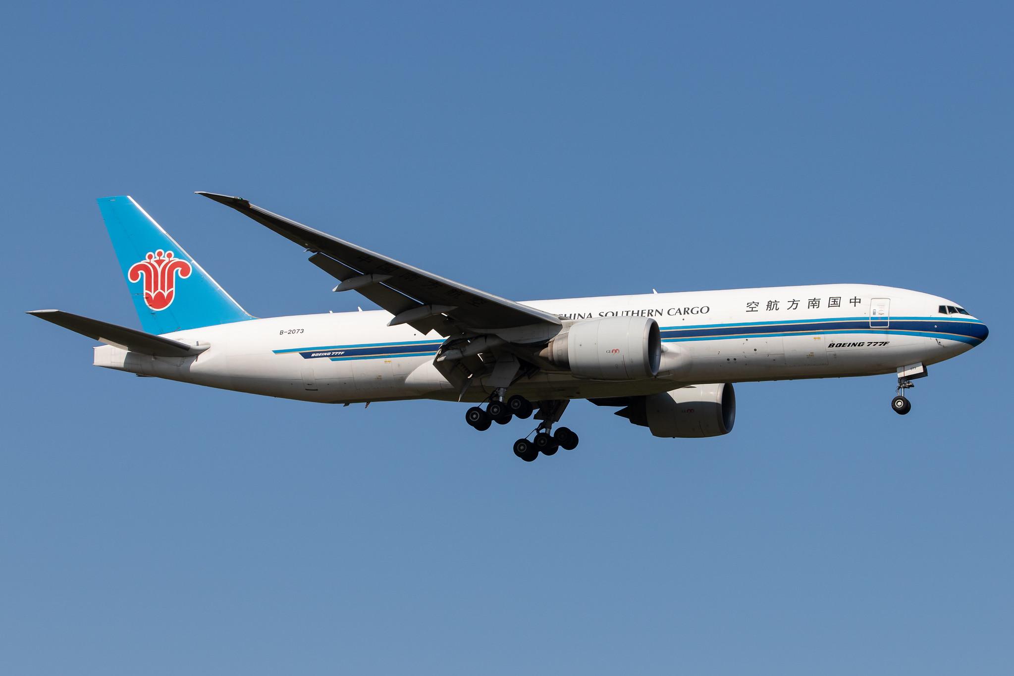 Frankfurt Airport: China Southern Cargo (CZ / CSN) | Operator: China Southern Airlines |  Boeing 777-F1B B77L | B-2073 | MSN 37311