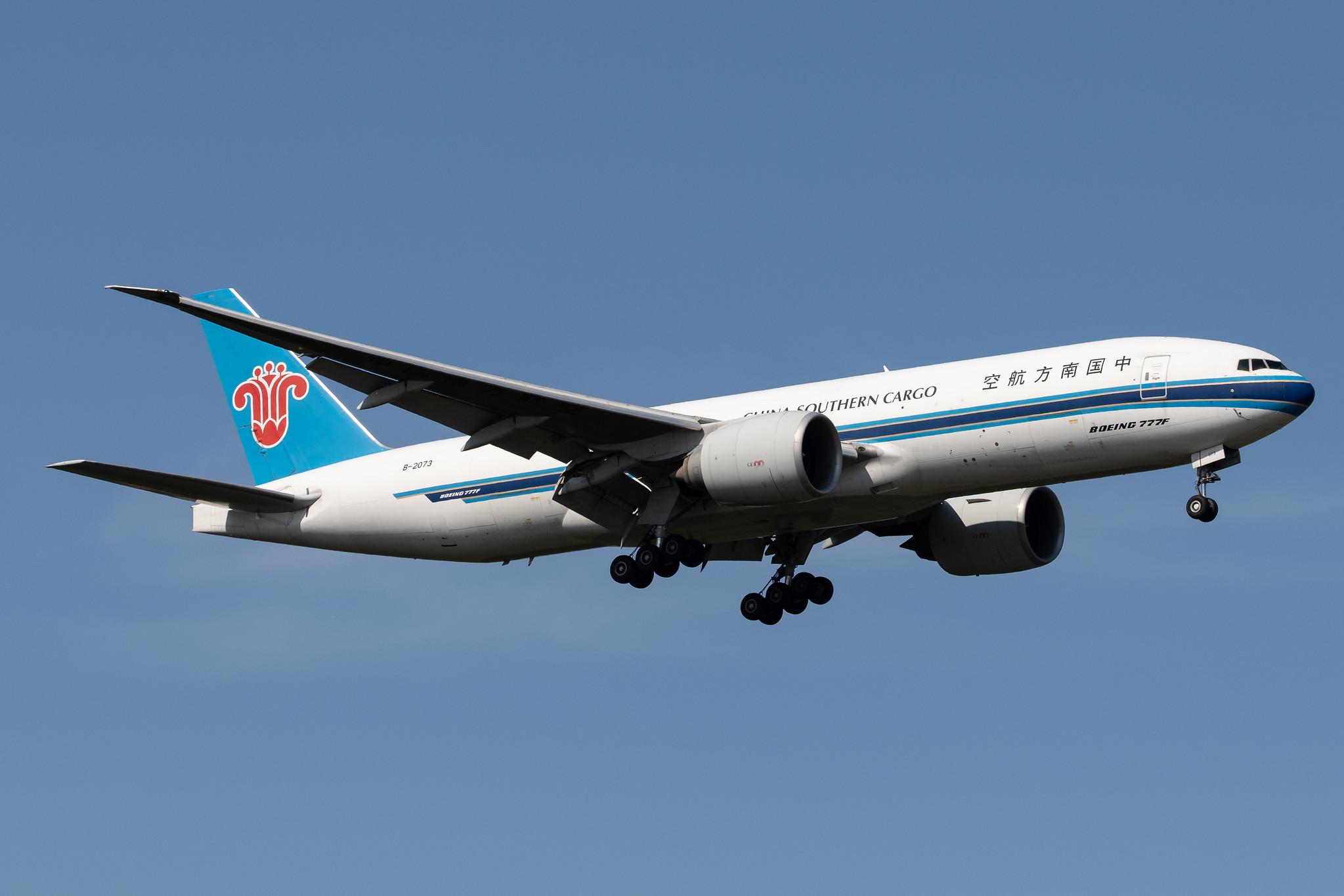 Frankfurt Airport: China Southern Cargo (CZ / CSN) | Operator: China Southern Airlines |  Boeing 777-F1B B77L | B-2073 | MSN 37311