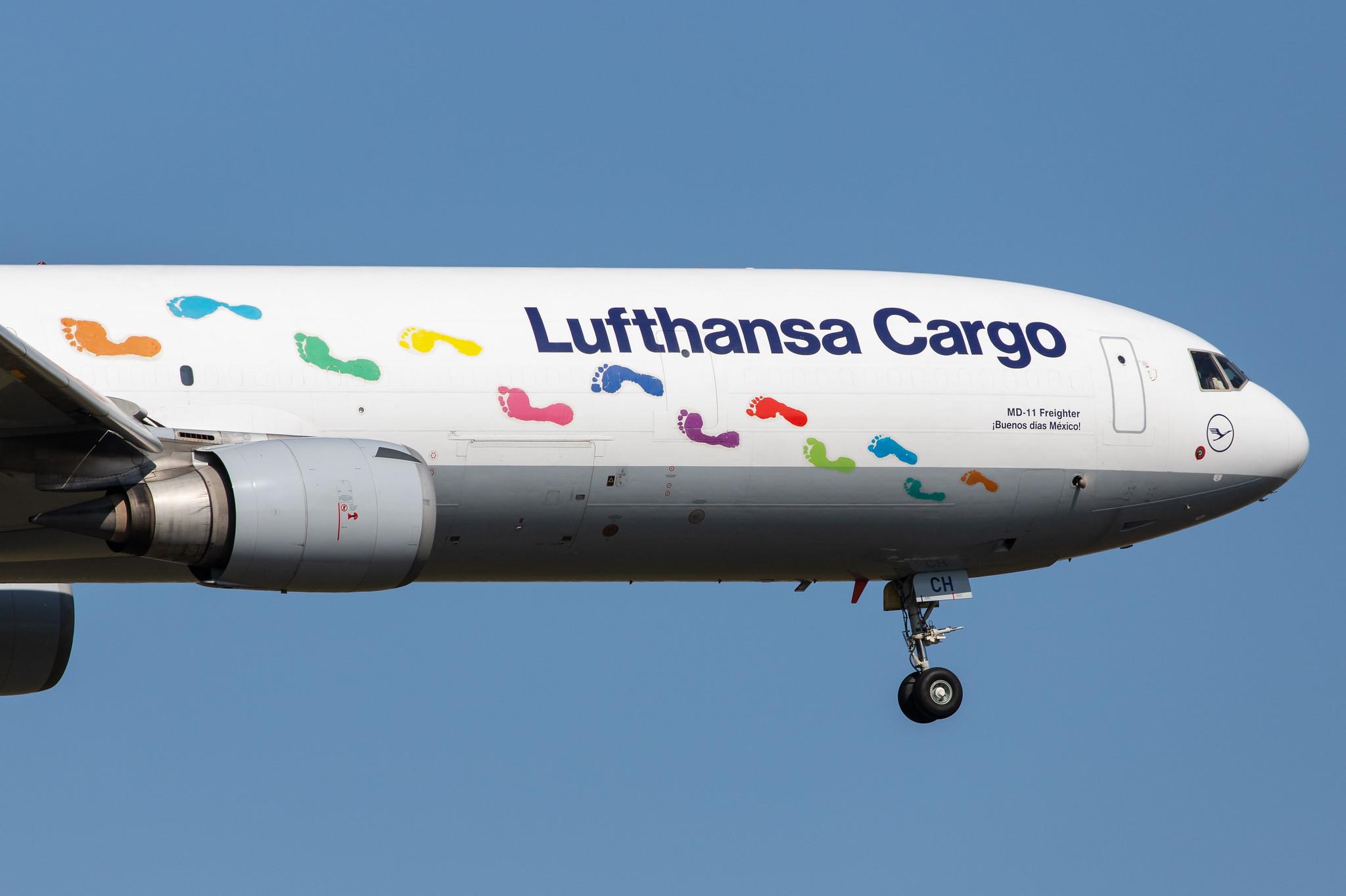 Frankfurt Airport: Lufthansa Cargo (/ GEC) |  McDonnell Douglas MD-11F MD11 | D-ALCH | MSN 48801