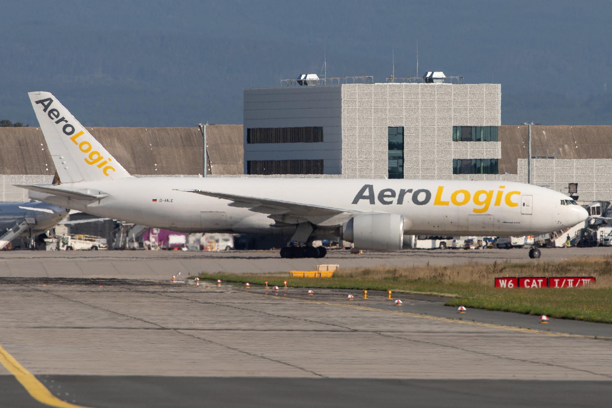 Frankfurt Airport: AeroLogic (3S / BOX) |  Boeing 777-FZN B77L | D-AALE | MSN 36198