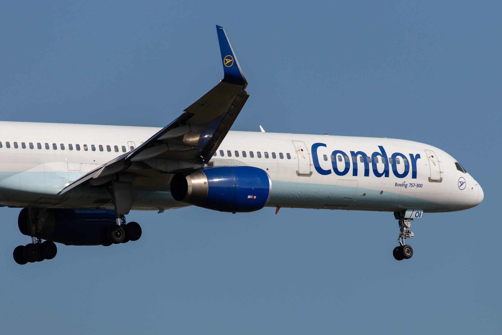 Frankfurt Airport: Condor (DE / CFG) |  Boeing 757-330 B753 | D-ABOI | MSN 29018