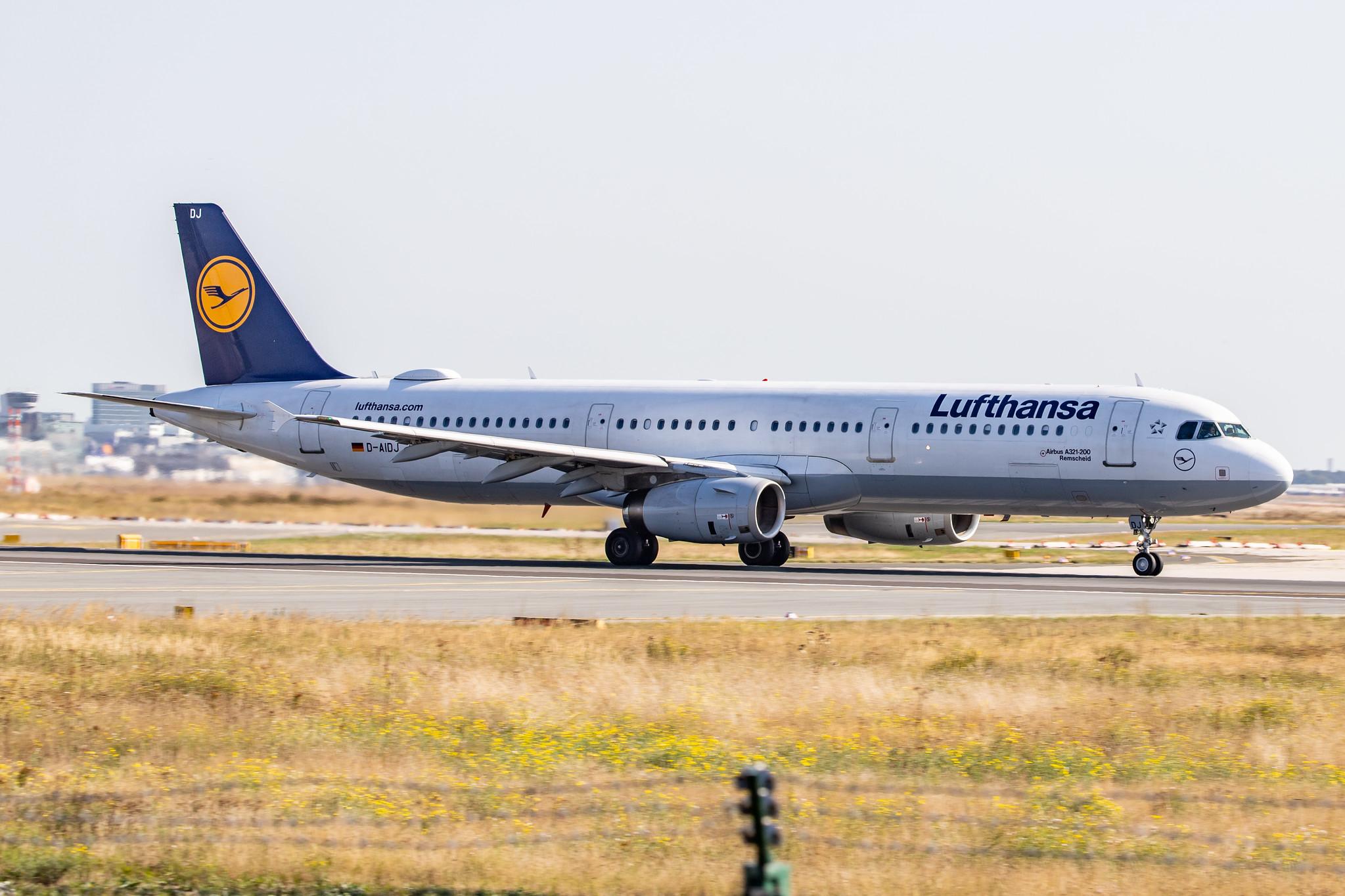 Frankfurt Airport: Lufthansa (LH / DLH) |  Airbus A321-231 A321 | D-AIDJ | MSN 4792