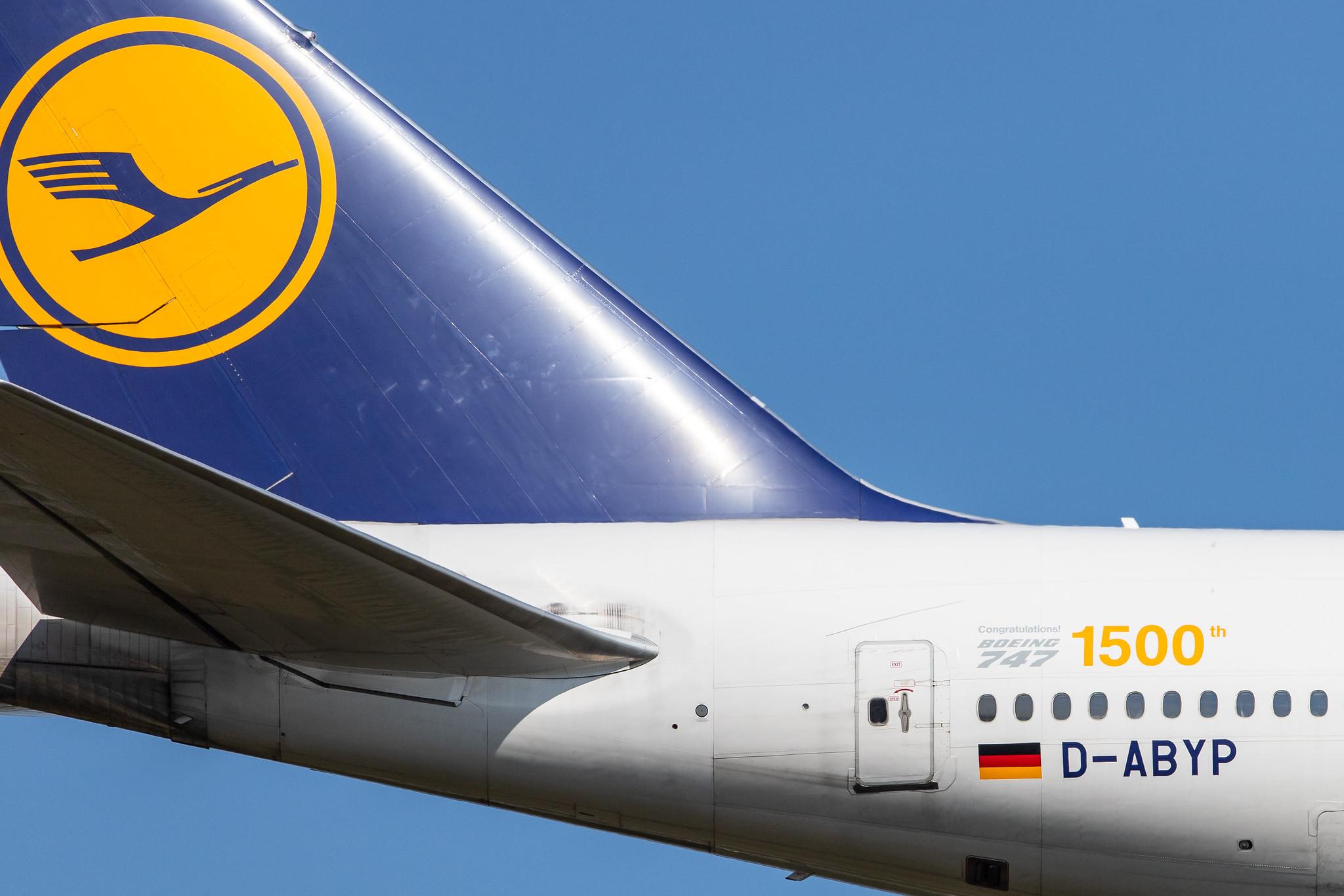 Frankfurt Airport: Lufthansa (LH / DLH) |  Boeing 747-830 B748 | D-ABYP | MSN 37839