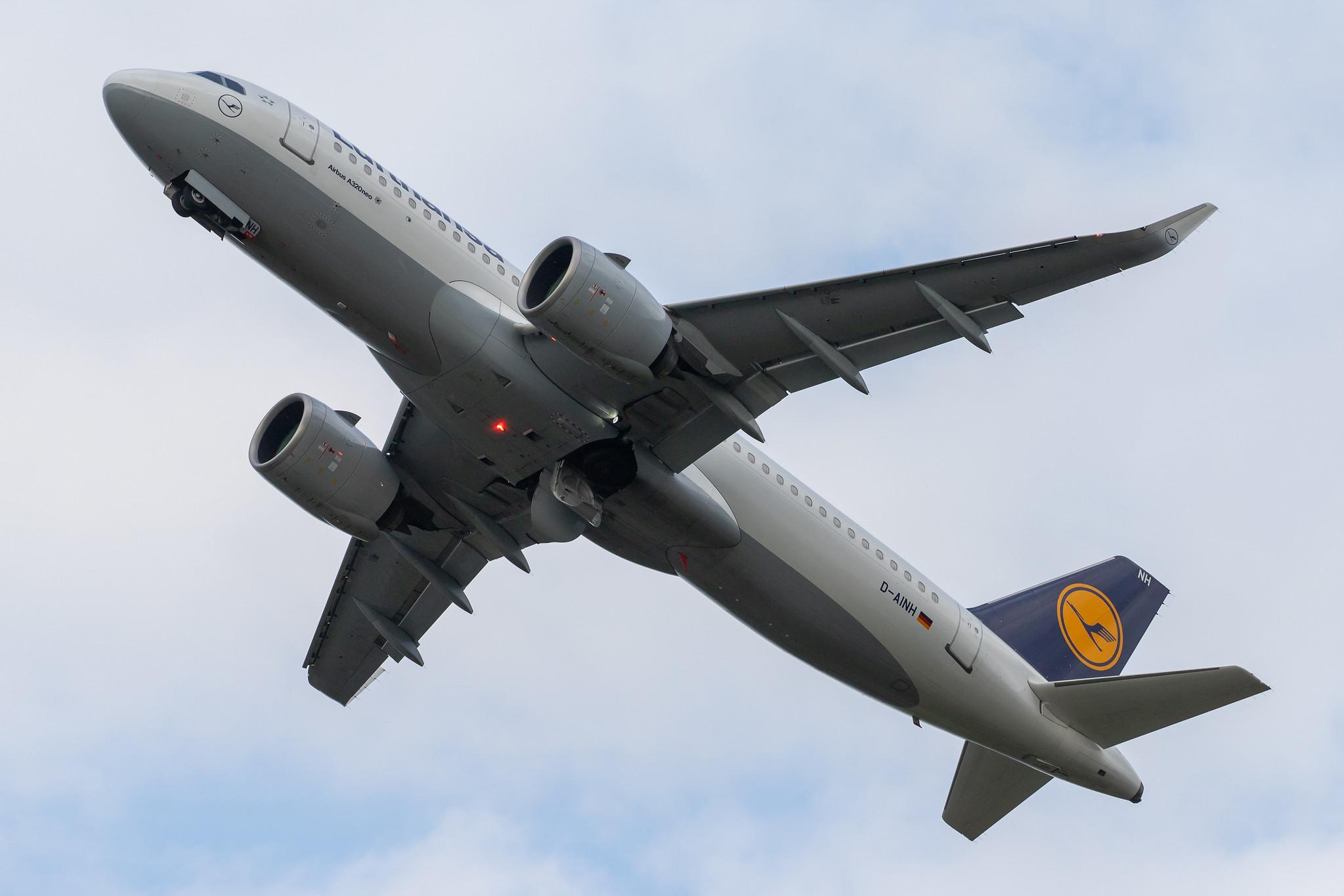 Hamburg Airport: Lufthansa (LH / DLH) |  Airbus A320-271N A20N | D-AINH | MSN 7648