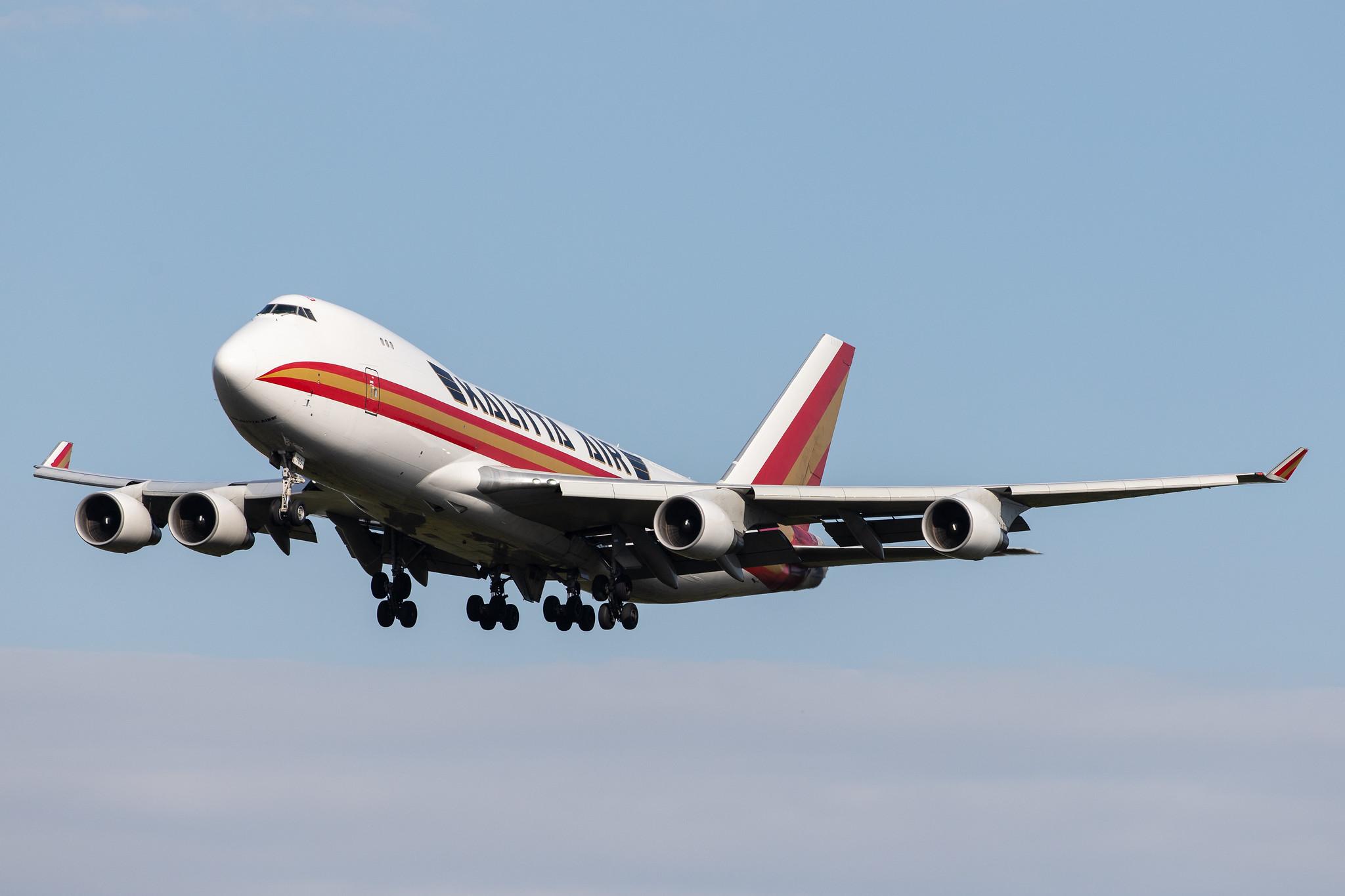 Frankfurt Airport: Kalitta Air (K4 / CKS) |  Boeing 747-4B5(F) B744 | N705CK | MSN 26413