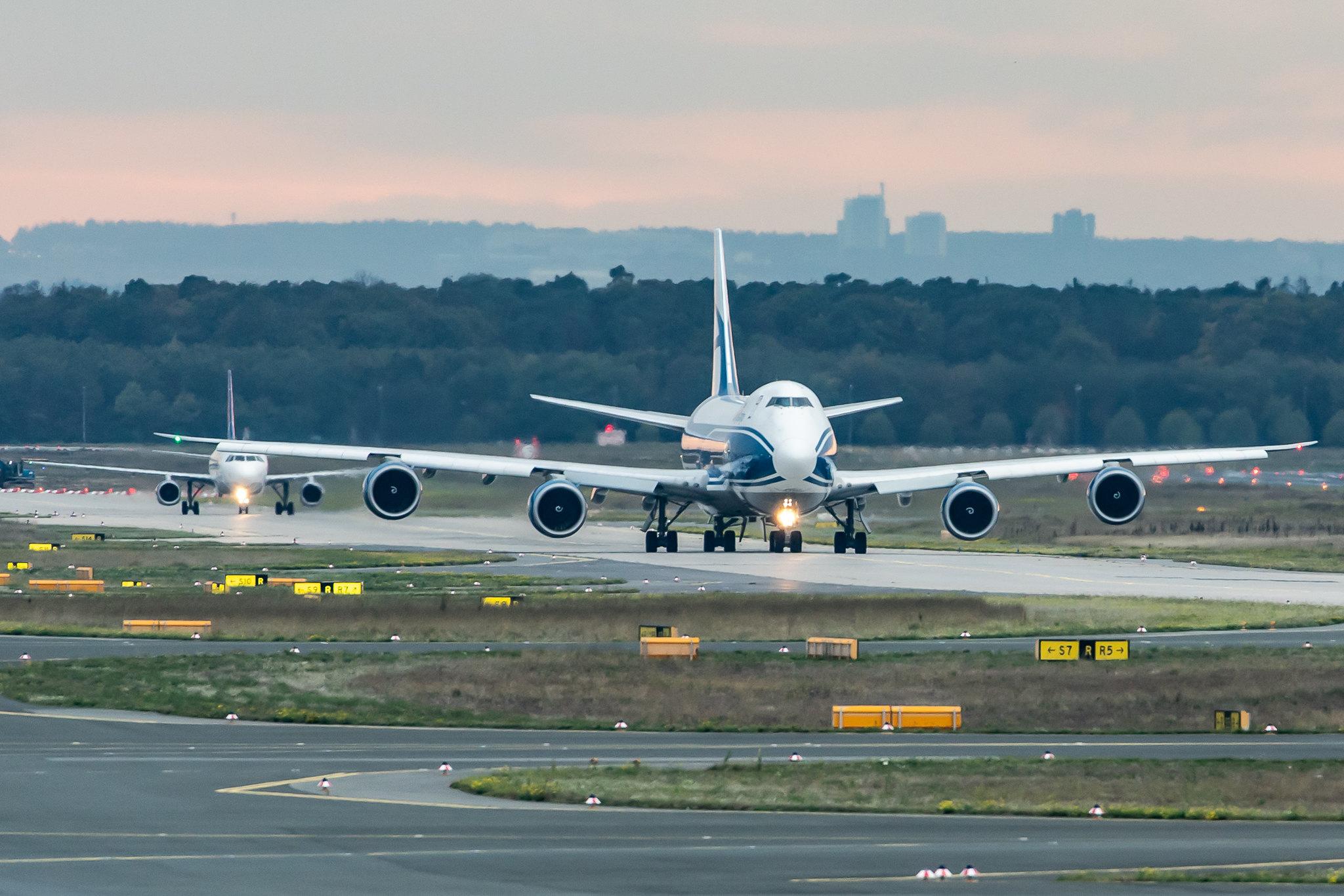 Frankfurt Airport: AirBridgeCargo (RU / ABW) | Operator: AirBridgeCargo Airlines |  Boeing 747-8HV(F) B748 | VQ-BGZ | MSN 37580